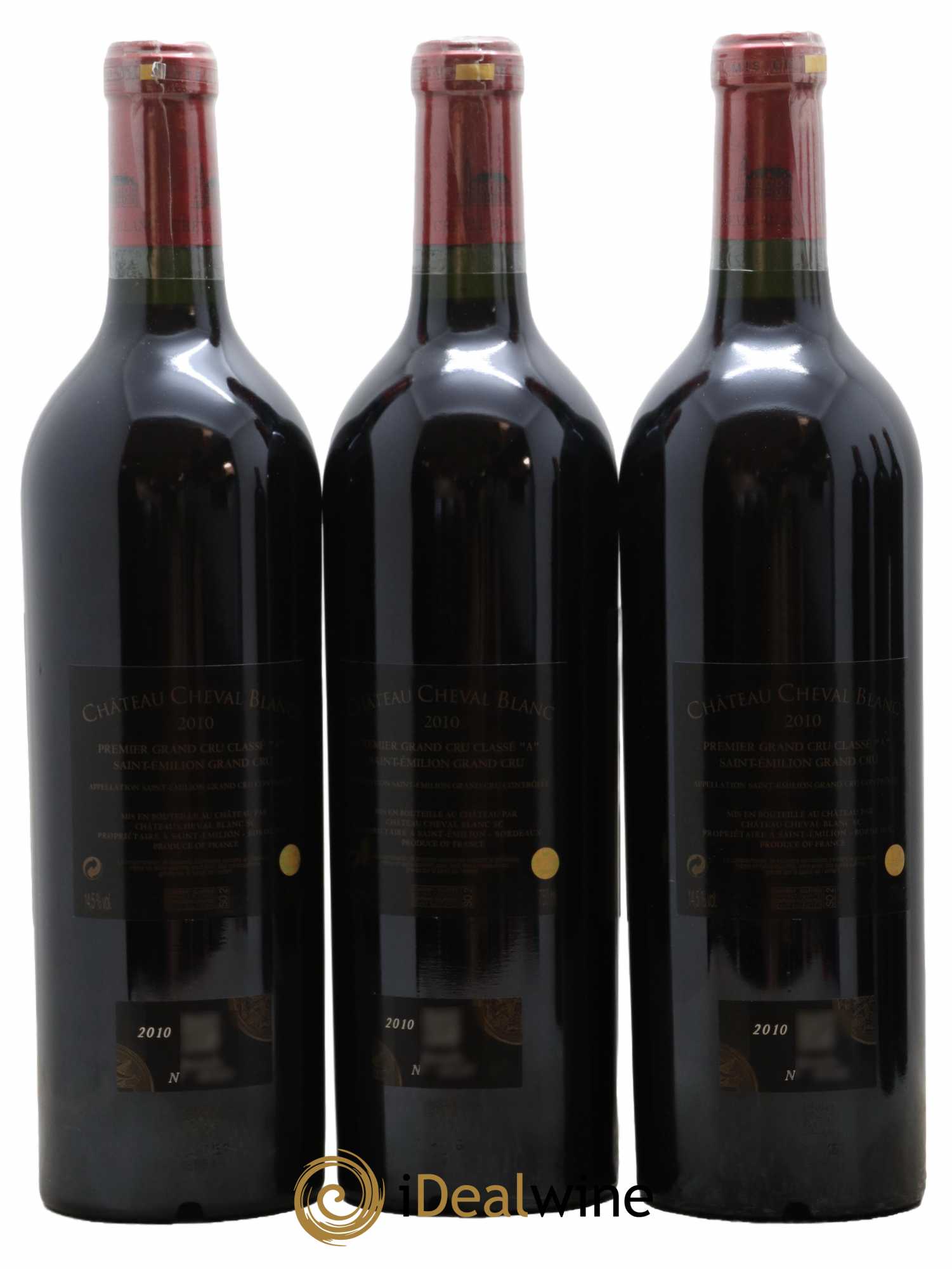 Château Cheval Blanc 1er Grand Cru Classé A  2010 - Lot of 6 bottles - 4