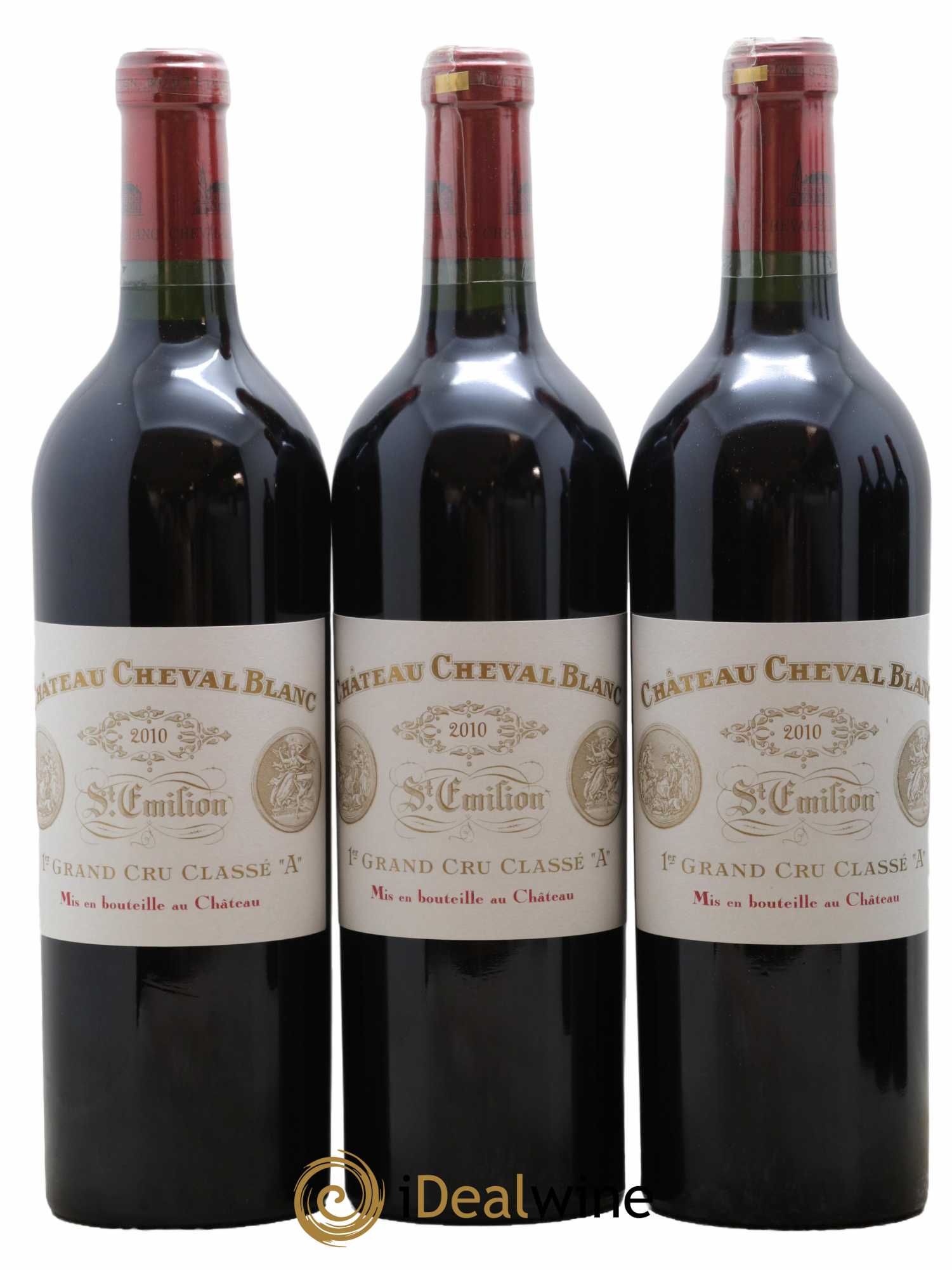 Château Cheval Blanc 1er Grand Cru Classé A 2010 - Lot of 6 bottles - 3