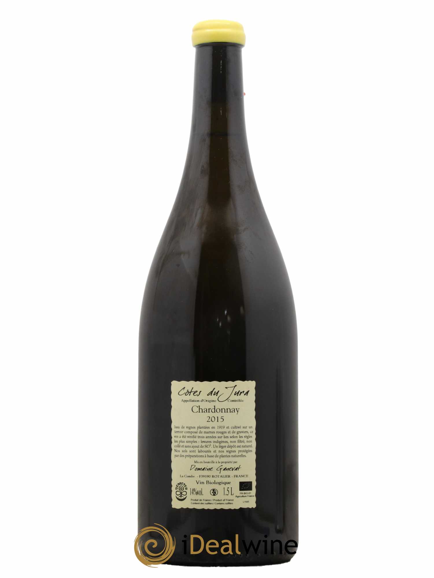 Côtes du Jura Les Grands Teppes Vieilles Vignes Jean-François Ganevat (Domaine) 2015 - Lot de 1 magnum - 1