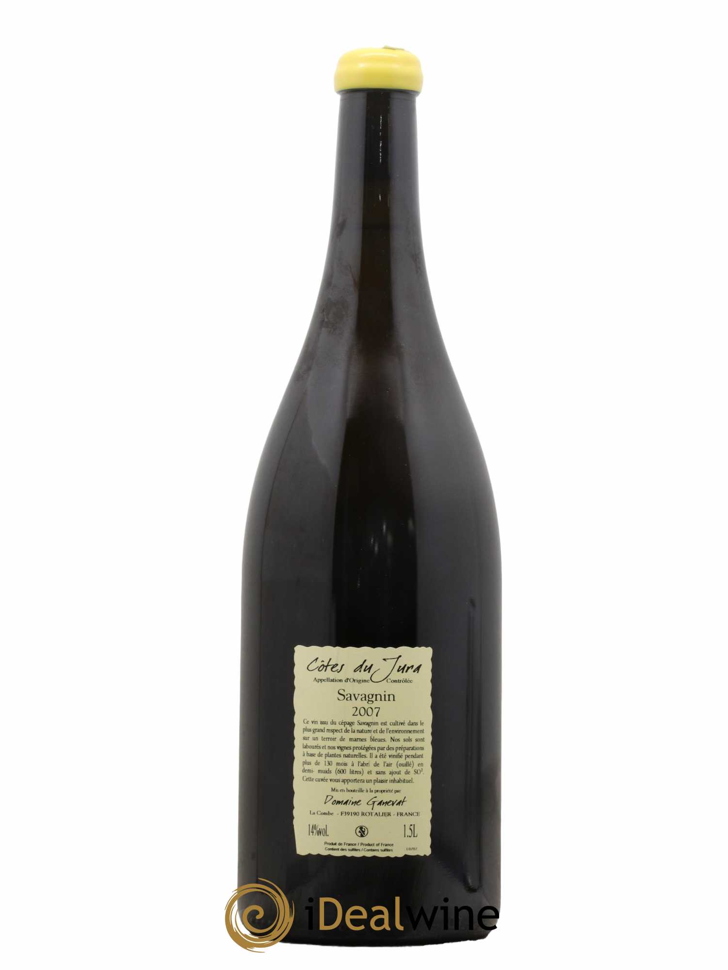 Côtes du Jura Les Vignes de mon Père Jean-François Ganevat (Domaine) 2007 - Lot de 1 magnum - 1