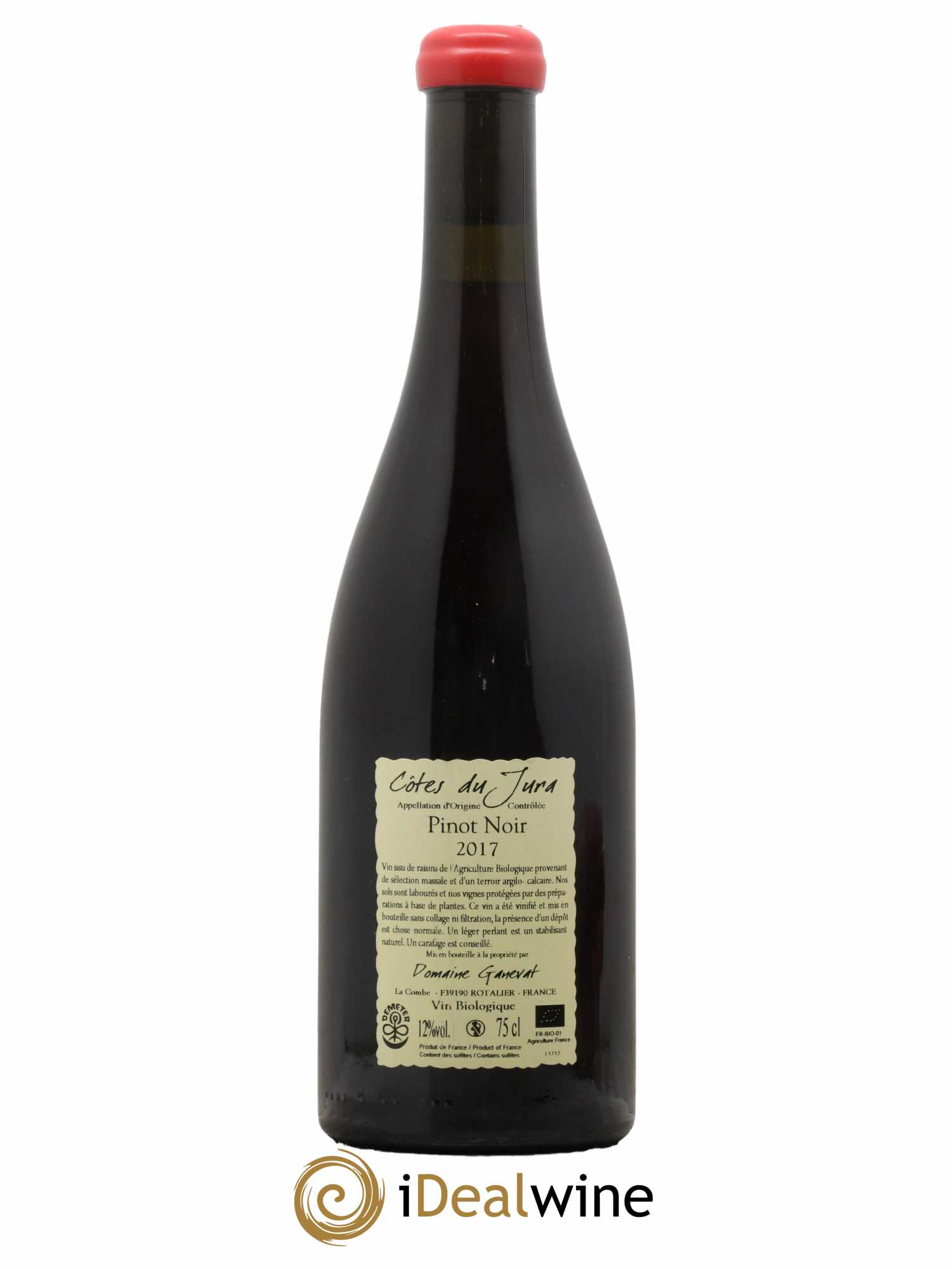 Côtes du Jura Cuvée Julien Jean-François Ganevat (Domaine) 2017 - Lot de 1 bouteille - 1