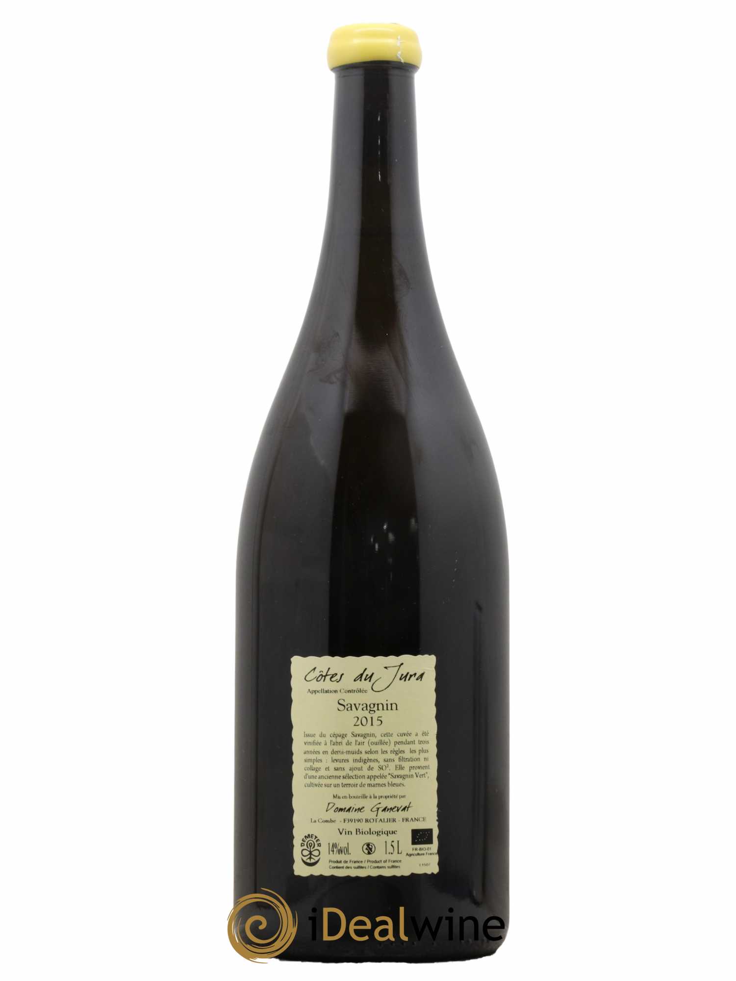 Côtes du Jura Les Chalasses Marnes Bleues Jean-François Ganevat (Domaine) 2015 - Lot de 1 magnum - 1