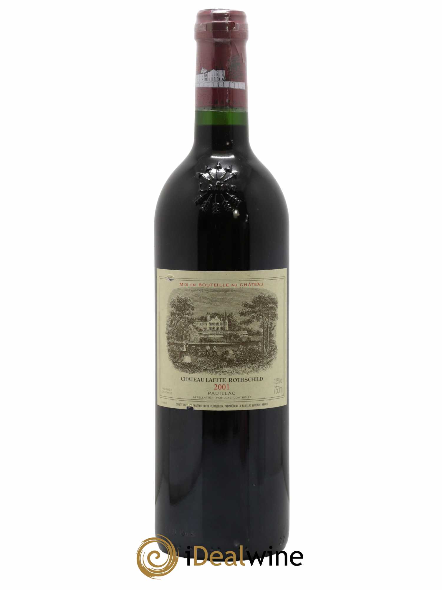 Château Lafite Rothschild 1er Grand Cru Classé 2001 - Lot de 1 bouteille - 0