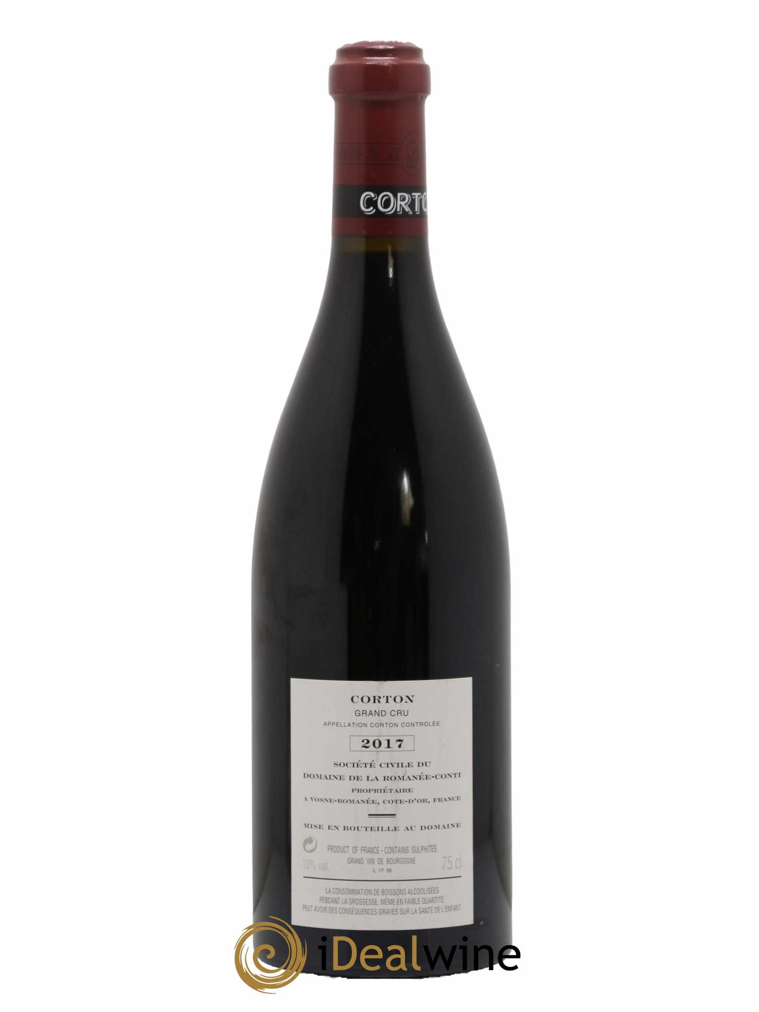 Corton Grand Cru Domaine de la Romanée-Conti 2017 - Lot of 1 bottle - 1
