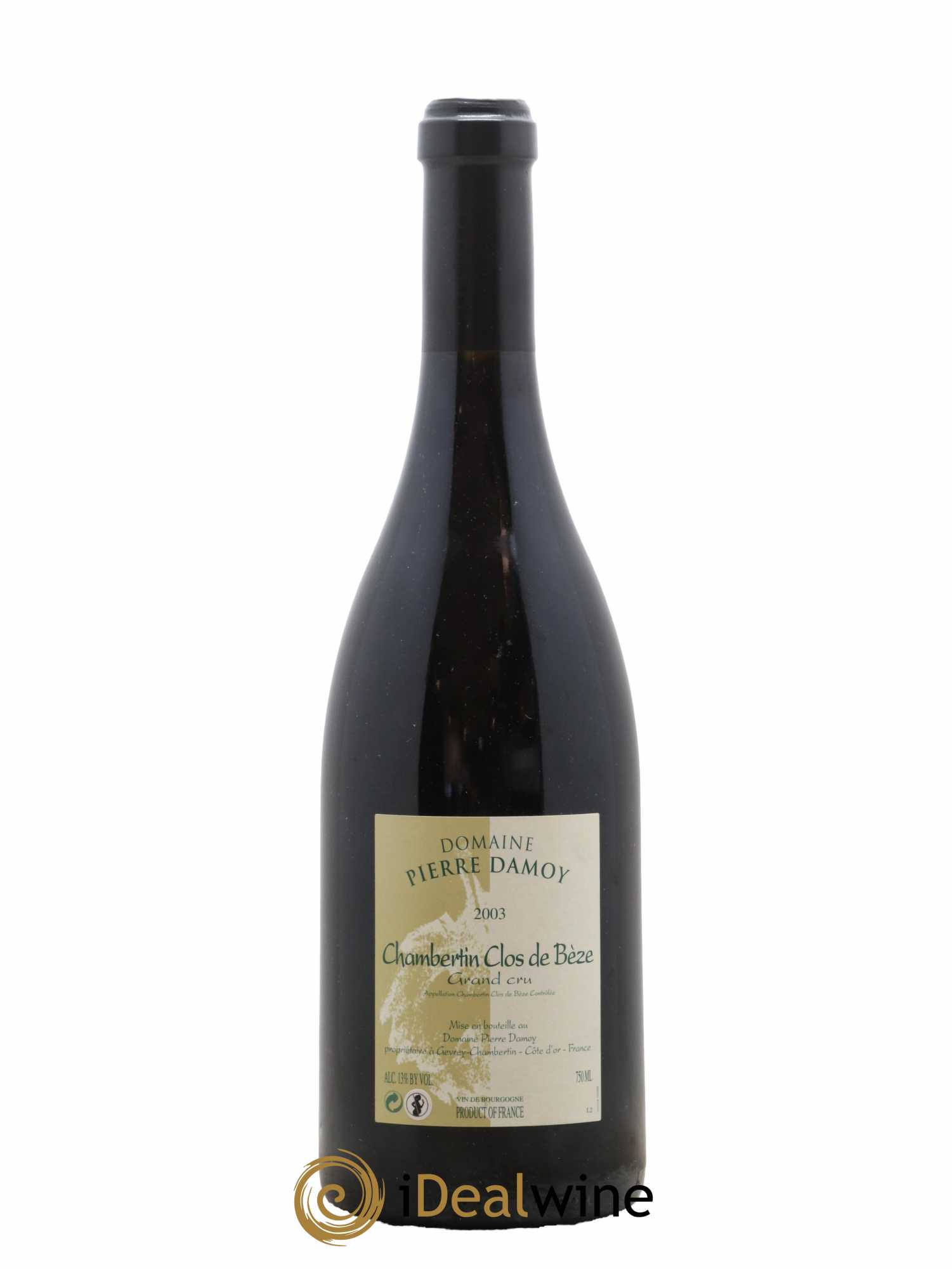 Chambertin Clos de Bèze Grand Cru Pierre Damoy 2003 - Lot de 1 bouteille - 0