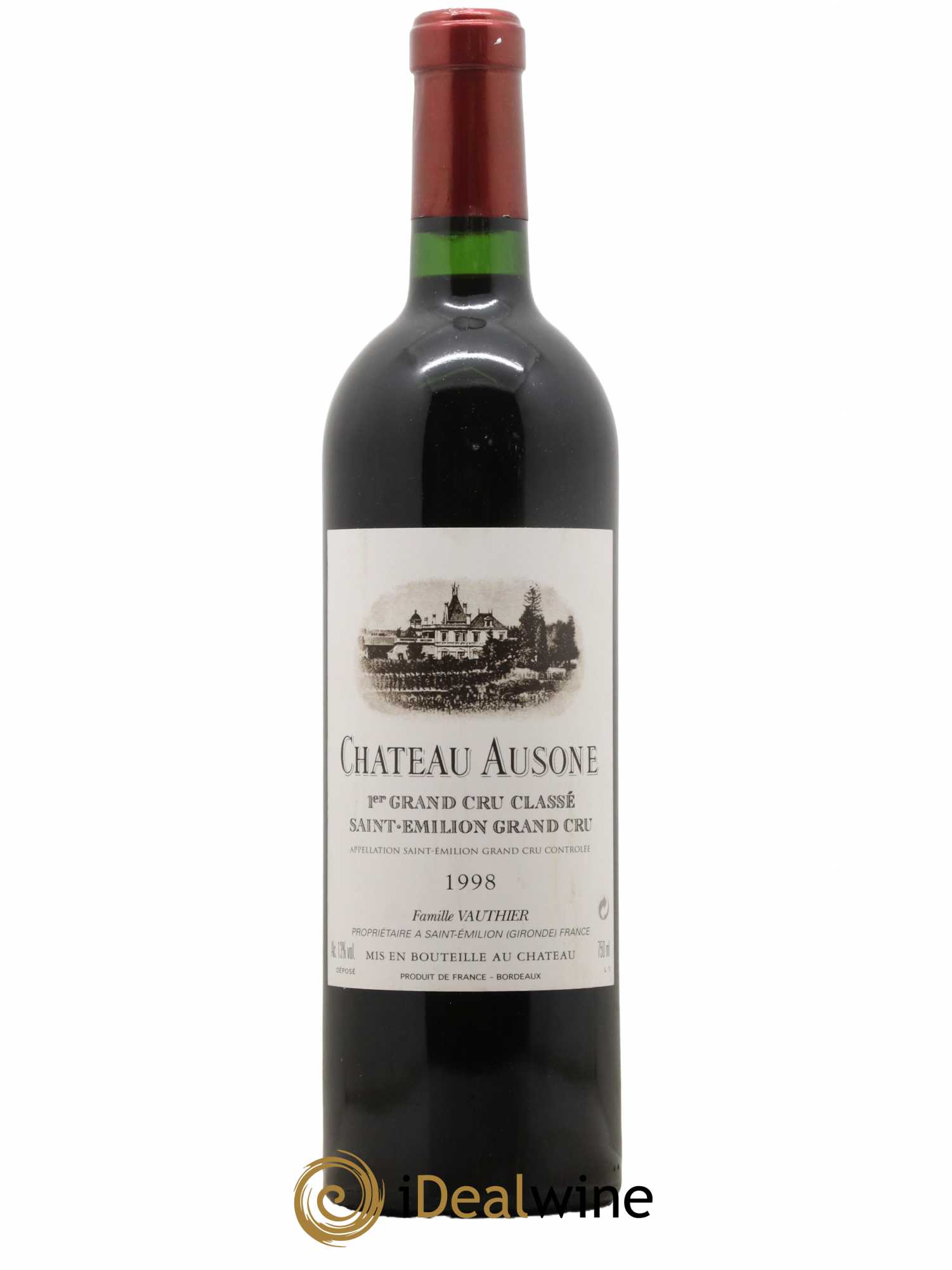 Château Ausone 1er Grand Cru Classé A 1998 - Lot of 1 bottle - 0