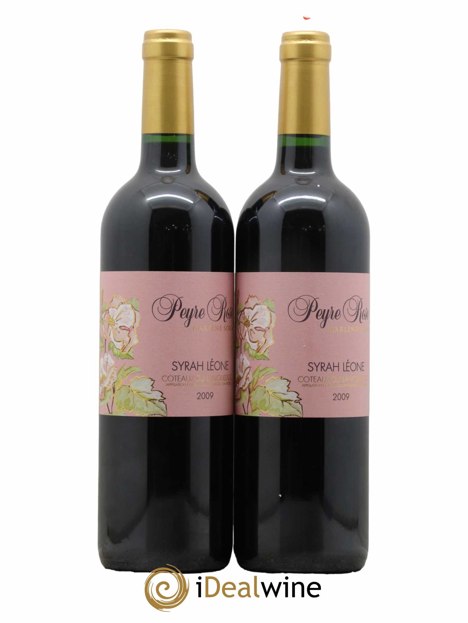 Coteaux du Languedoc Domaine Peyre Rose Belle Léone (anciennement Syrah Léone) Marlène Soria 2009 - Lot de 2 bouteilles - 0