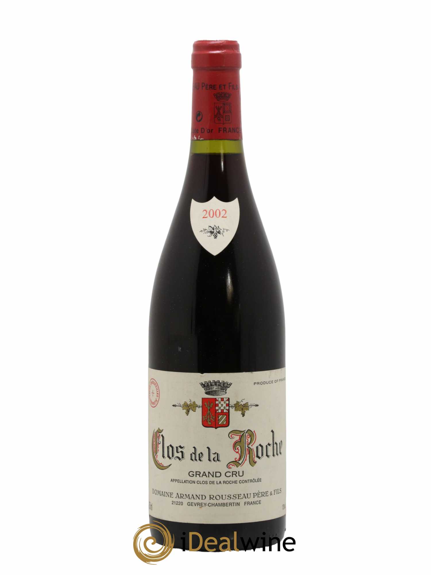Clos de la Roche Grand Cru Armand Rousseau (Domaine) 2002 - Lot de 1 bouteille - 0
