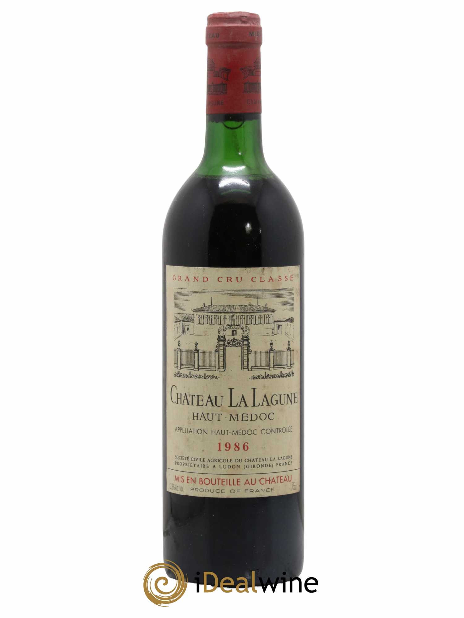 Château la Lagune 3ème Grand Cru Classé 1986 - Lot de 1 bouteille - 0