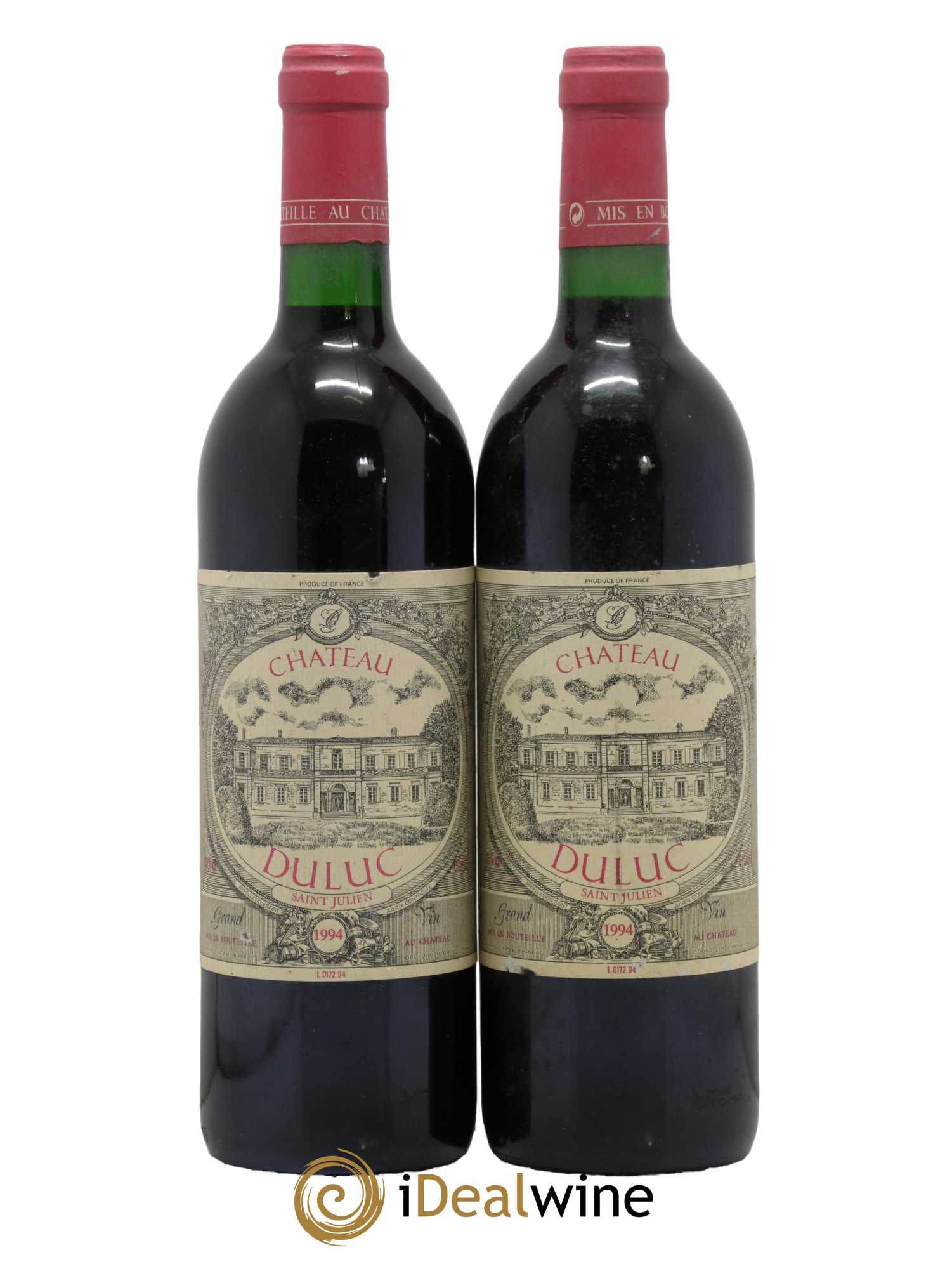 Duluc de Branaire Second Vin 1994 - Lot de 2 bouteilles - 0