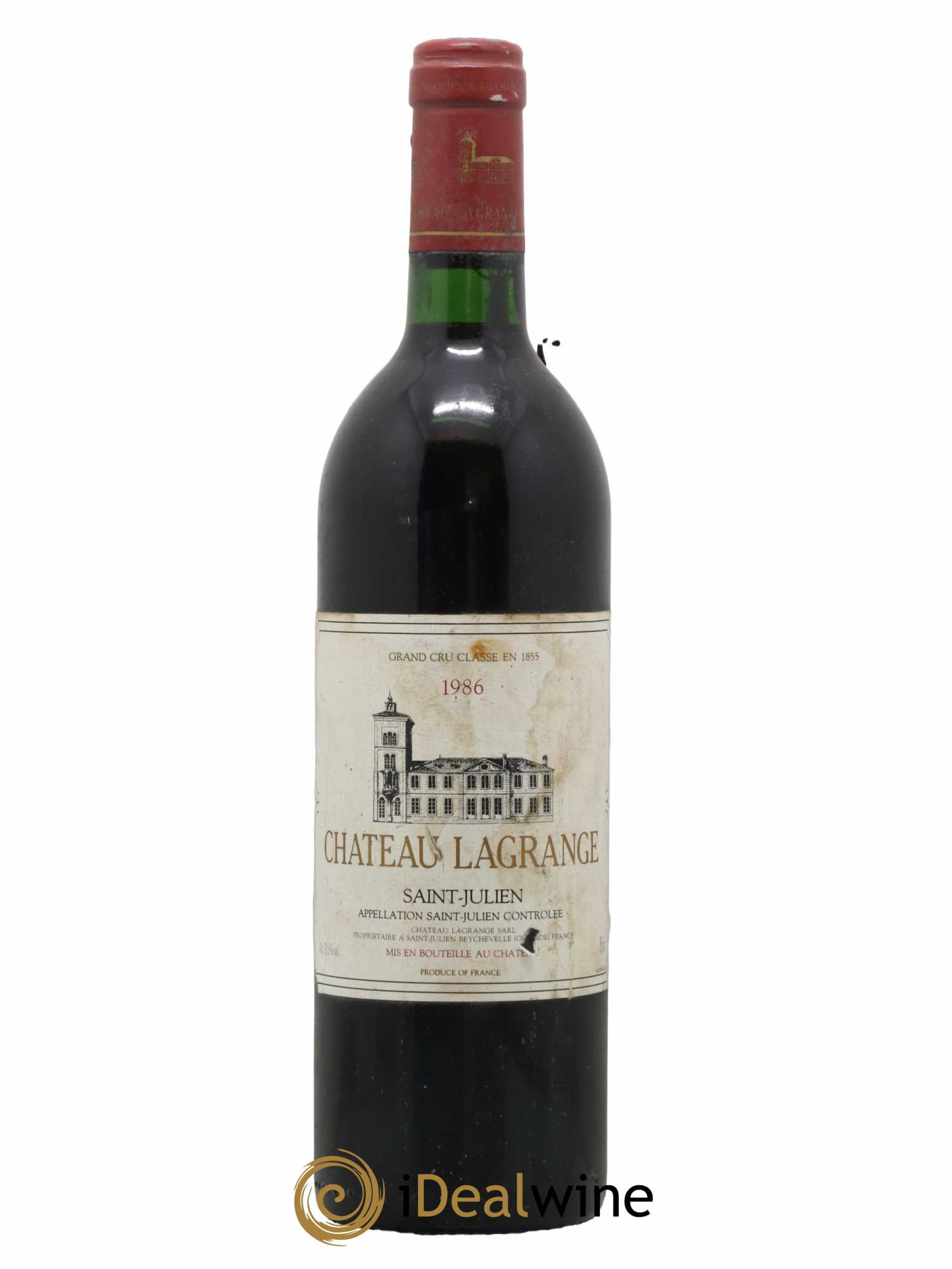 Château Lagrange 3ème Grand Cru Classé 1986 - Lot de 1 bouteille - 0