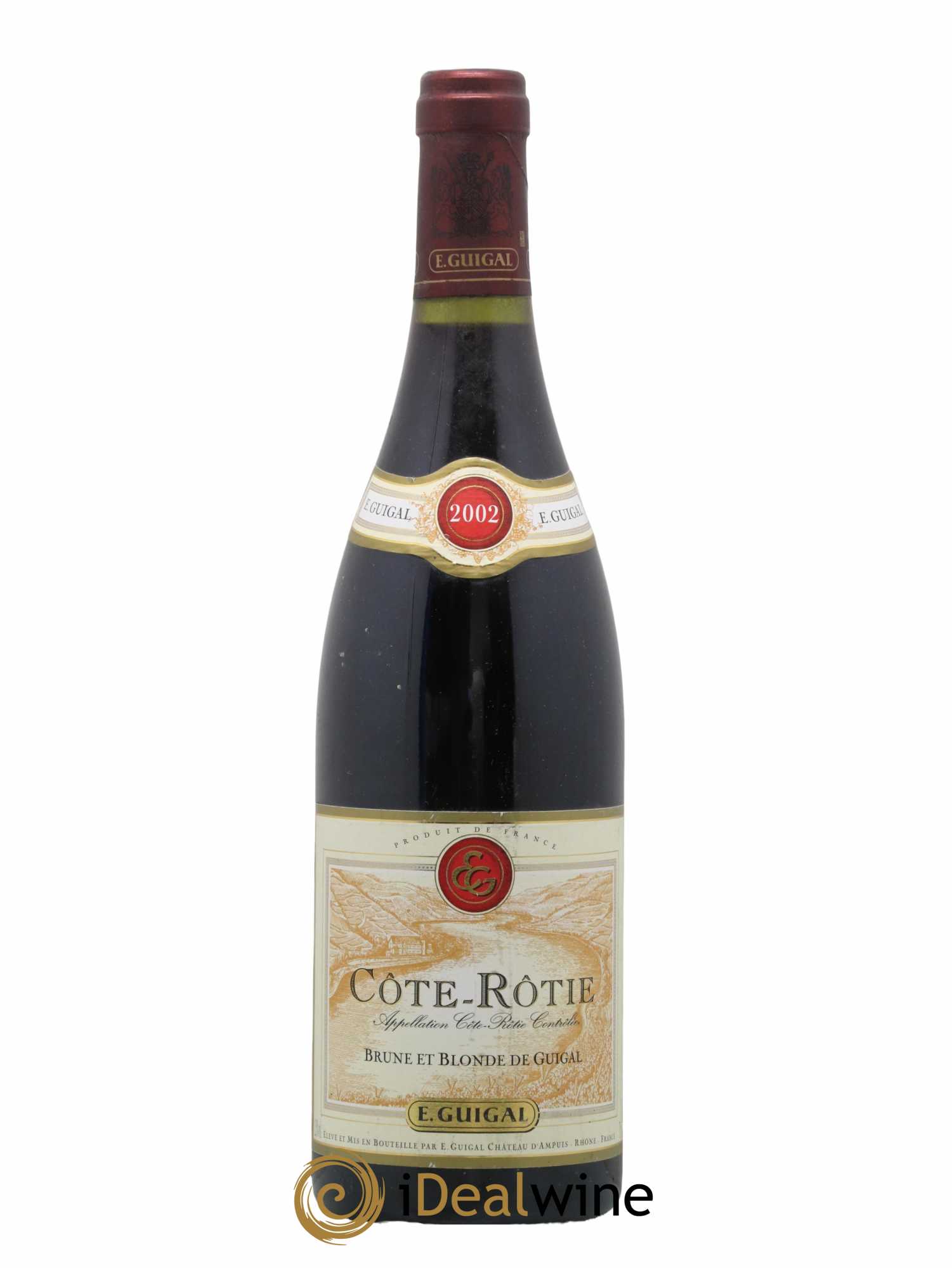 Côte-Rôtie Côtes Brune et Blonde Guigal 2002 - Lot de 1 bouteille - 0