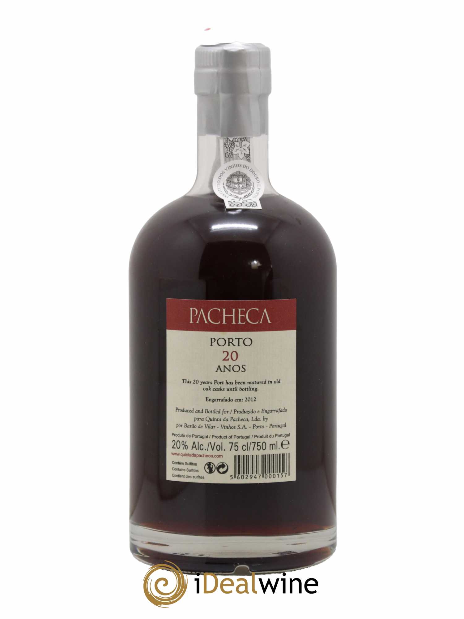 Porto Tawny 20 Anos Pacheca - Lot de 1 bouteille - 1