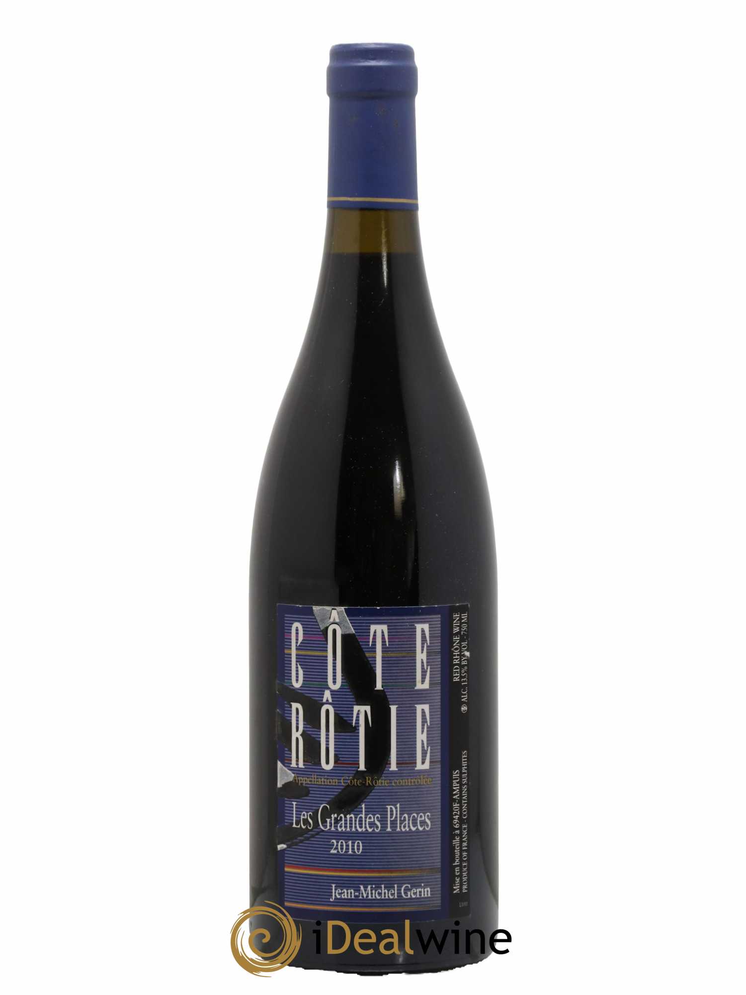 Côte-Rôtie Les Grandes Places Jean-Michel Gerin 2010 - Lot de 1 bouteille - 0
