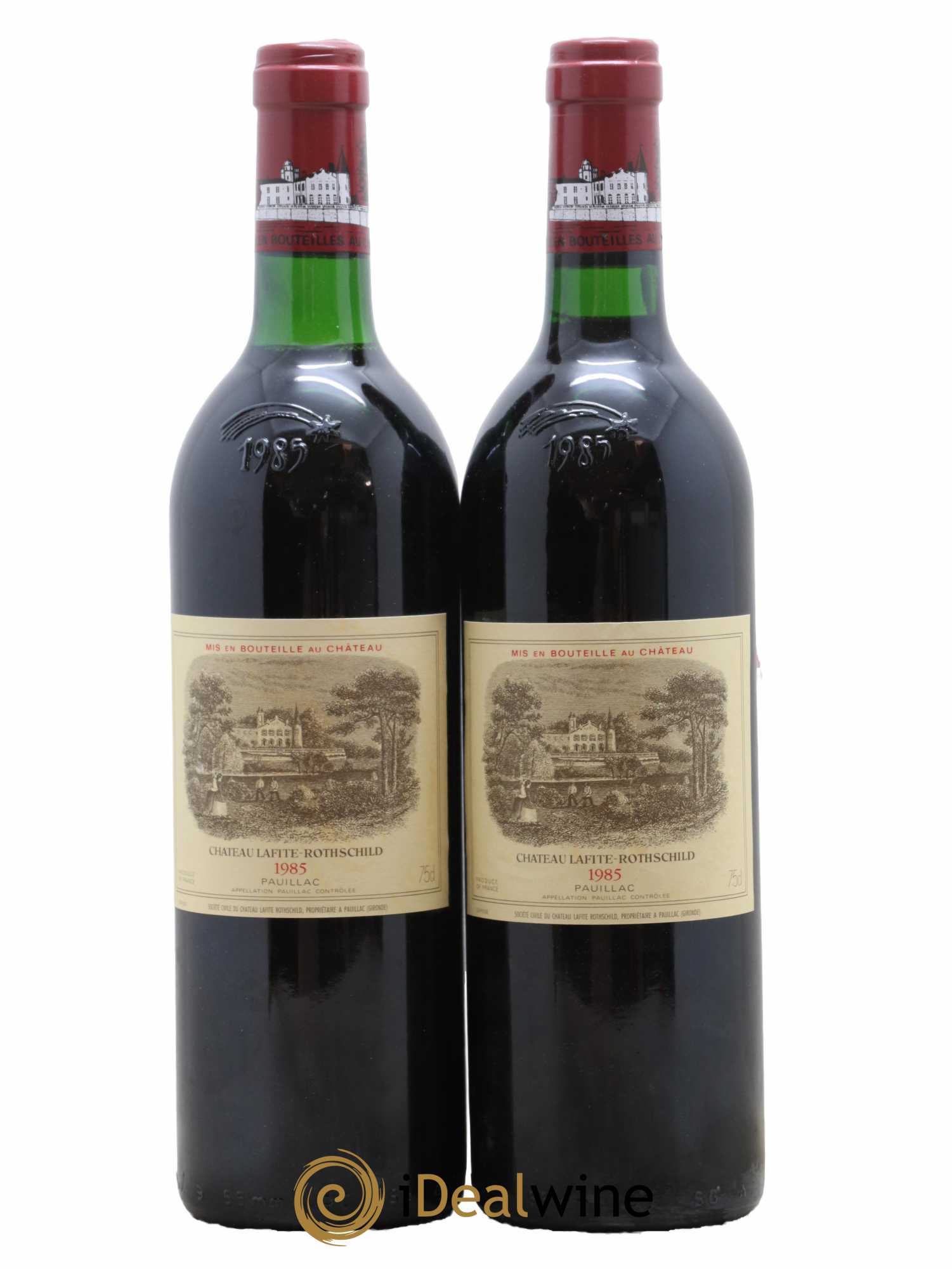 Château Lafite Rothschild 1er Grand Cru Classé 1985 - Lot de 2 bouteilles - 0