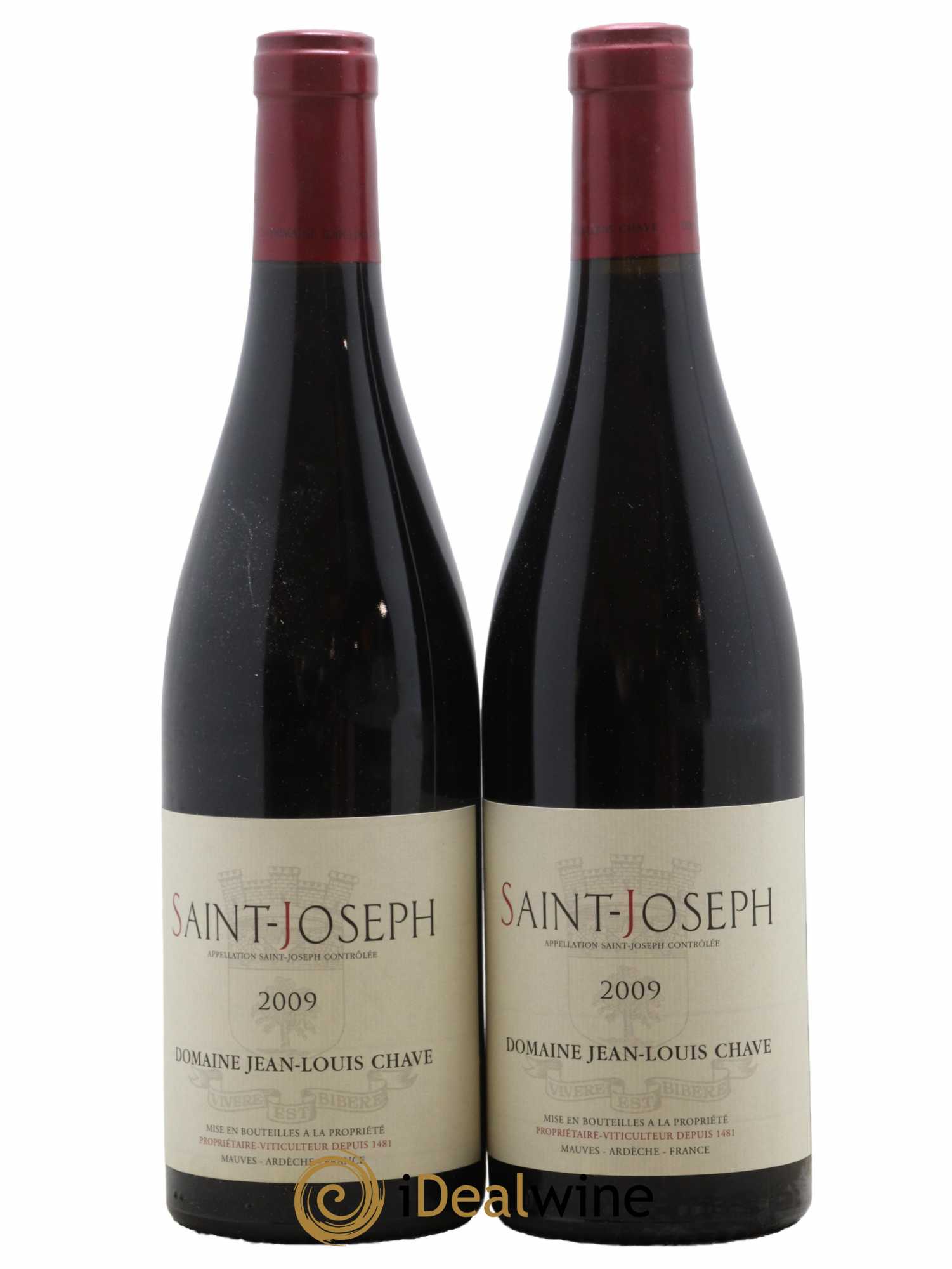 Saint-Joseph Jean-Louis Chave 2009 - Lot de 2 bouteilles - 0