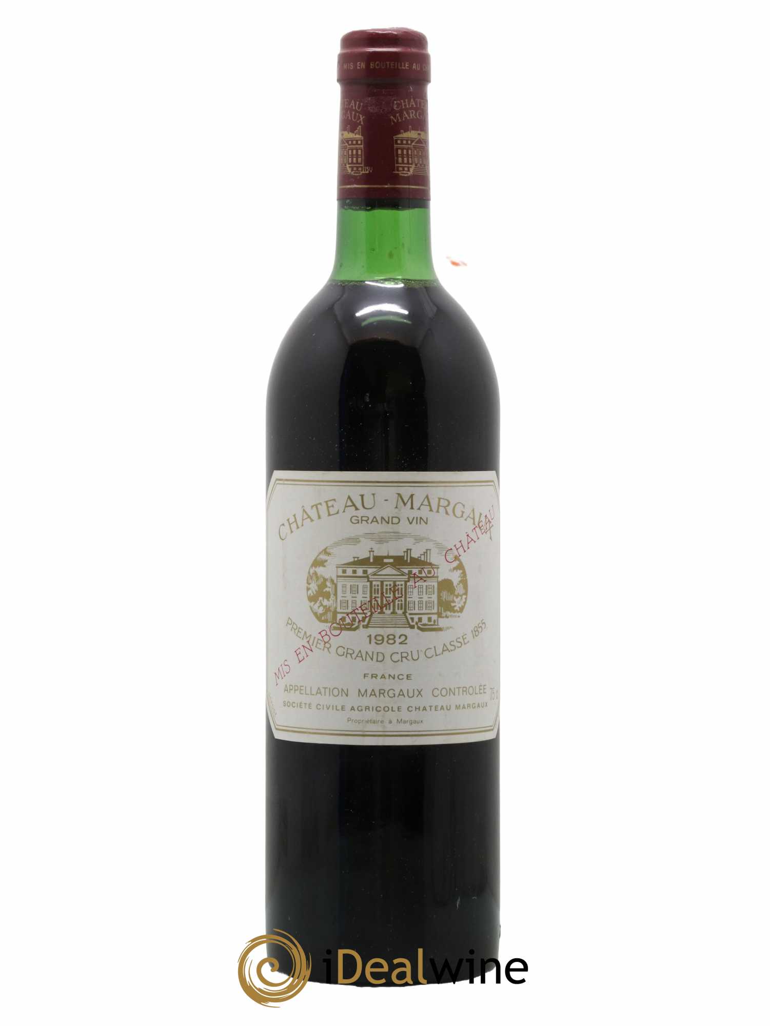 Château Margaux 1er Grand Cru Classé 1982 - Lot de 1 bouteille - 0