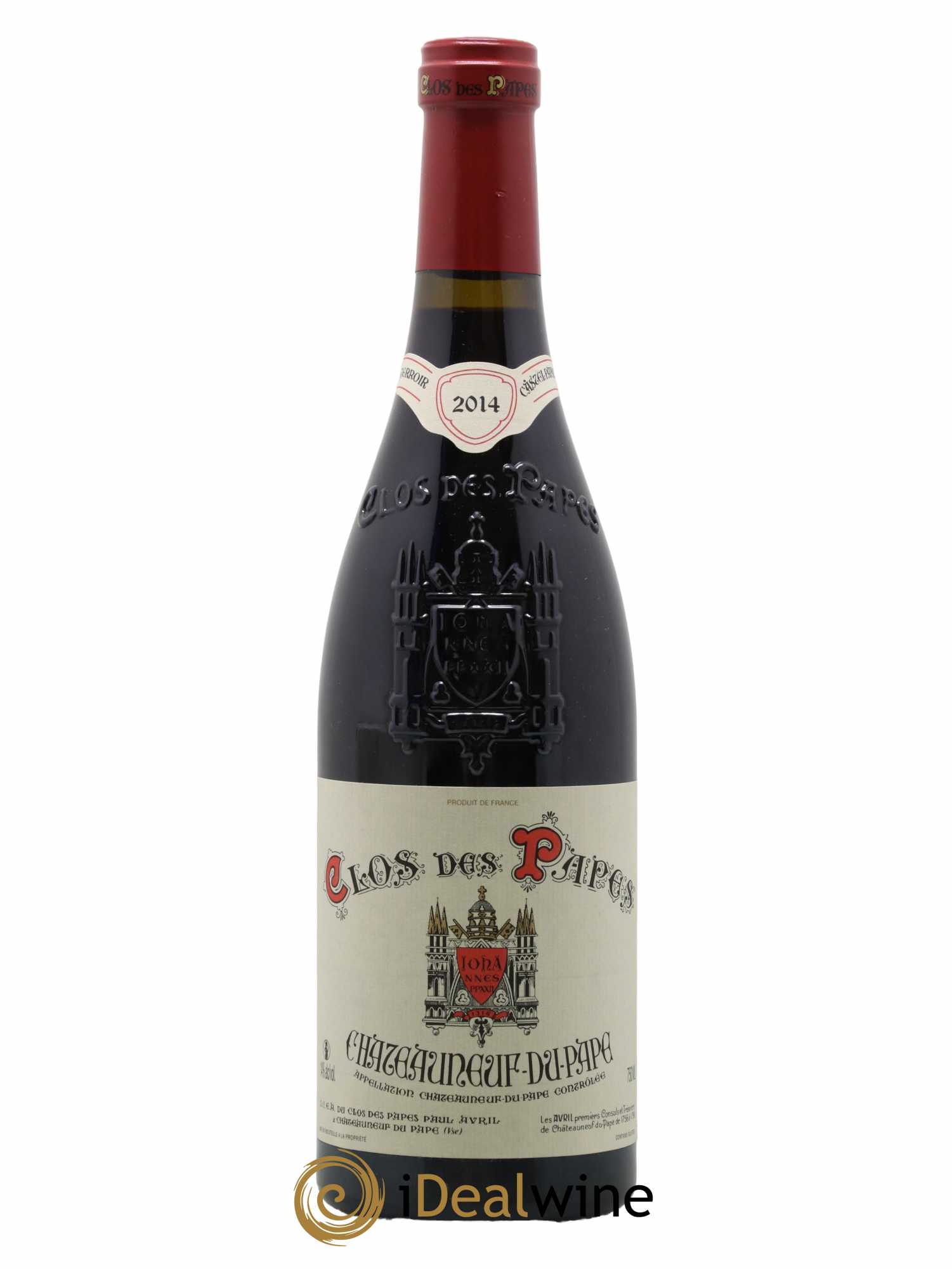 Châteauneuf-du-Pape Clos des Papes - Paul Avril 2014 - Lot de 1 bouteille - 0