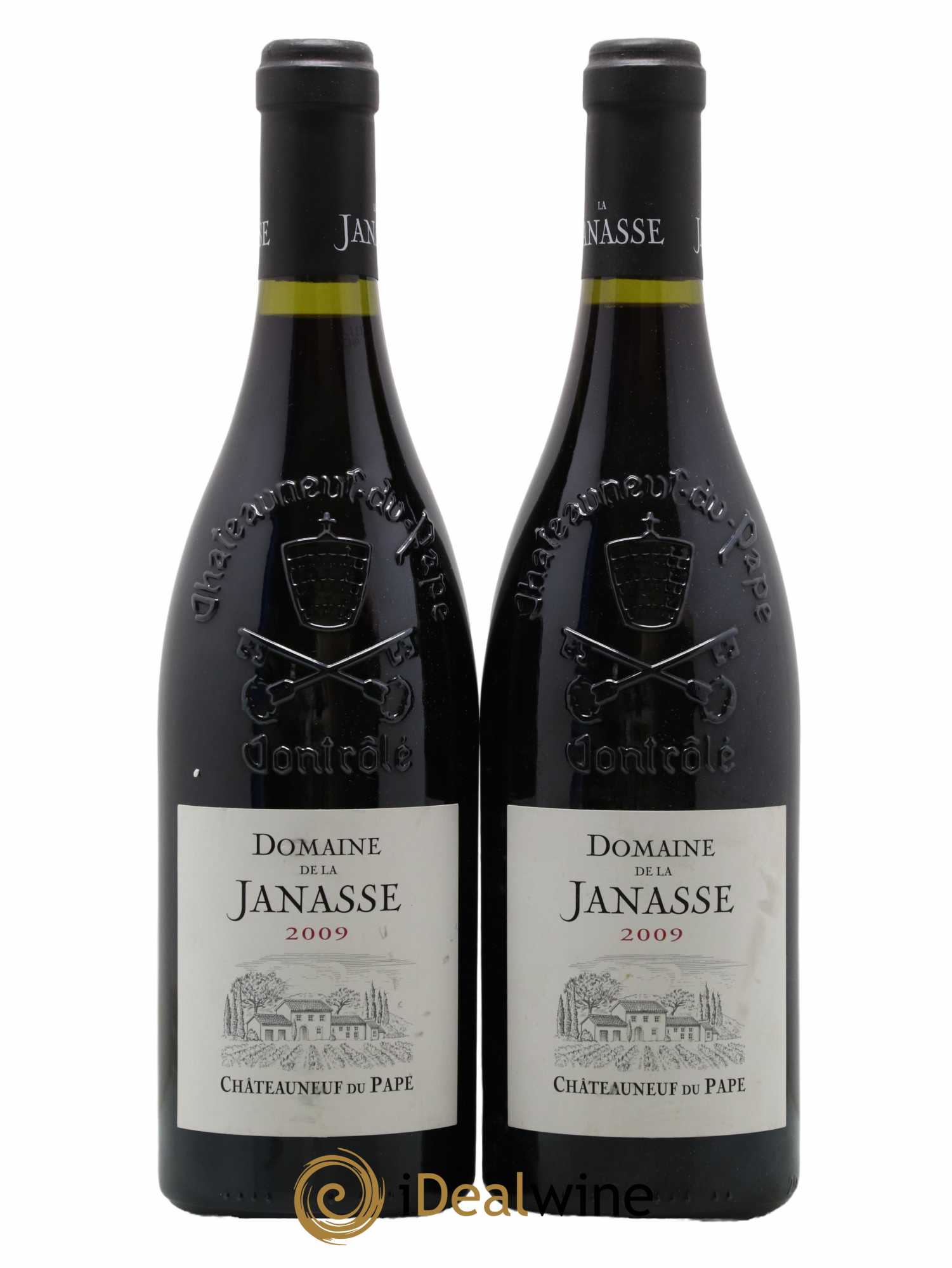 Châteauneuf-du-Pape La Janasse (Domaine de) 2009 - Lot de 2 bouteilles - 0