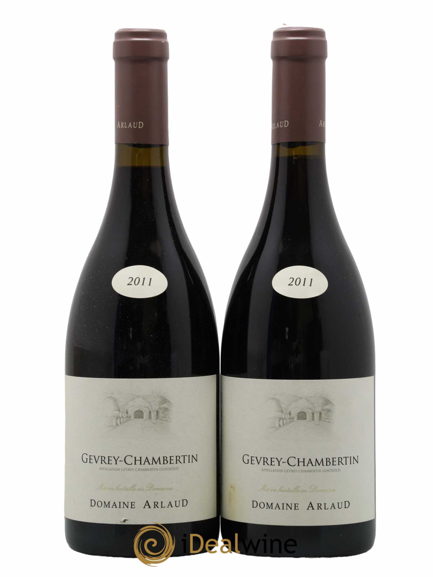 Gevrey-Chambertin Arlaud 2011 - Lot de 2 bouteilles - 0