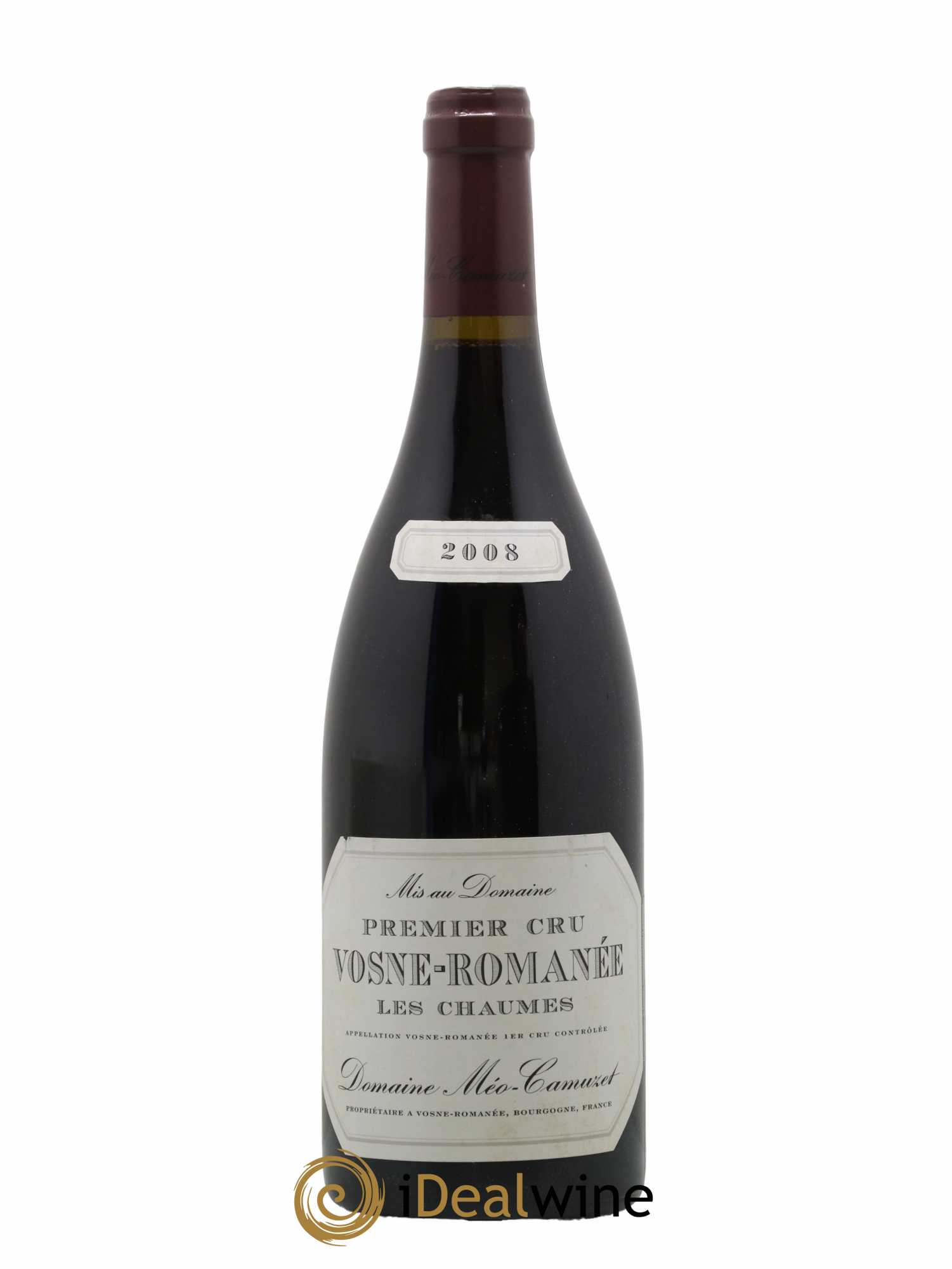 Vosne-Romanée 1er Cru Les Chaumes Méo-Camuzet (Domaine) 2008 - Lot de 1 bouteille - 0
