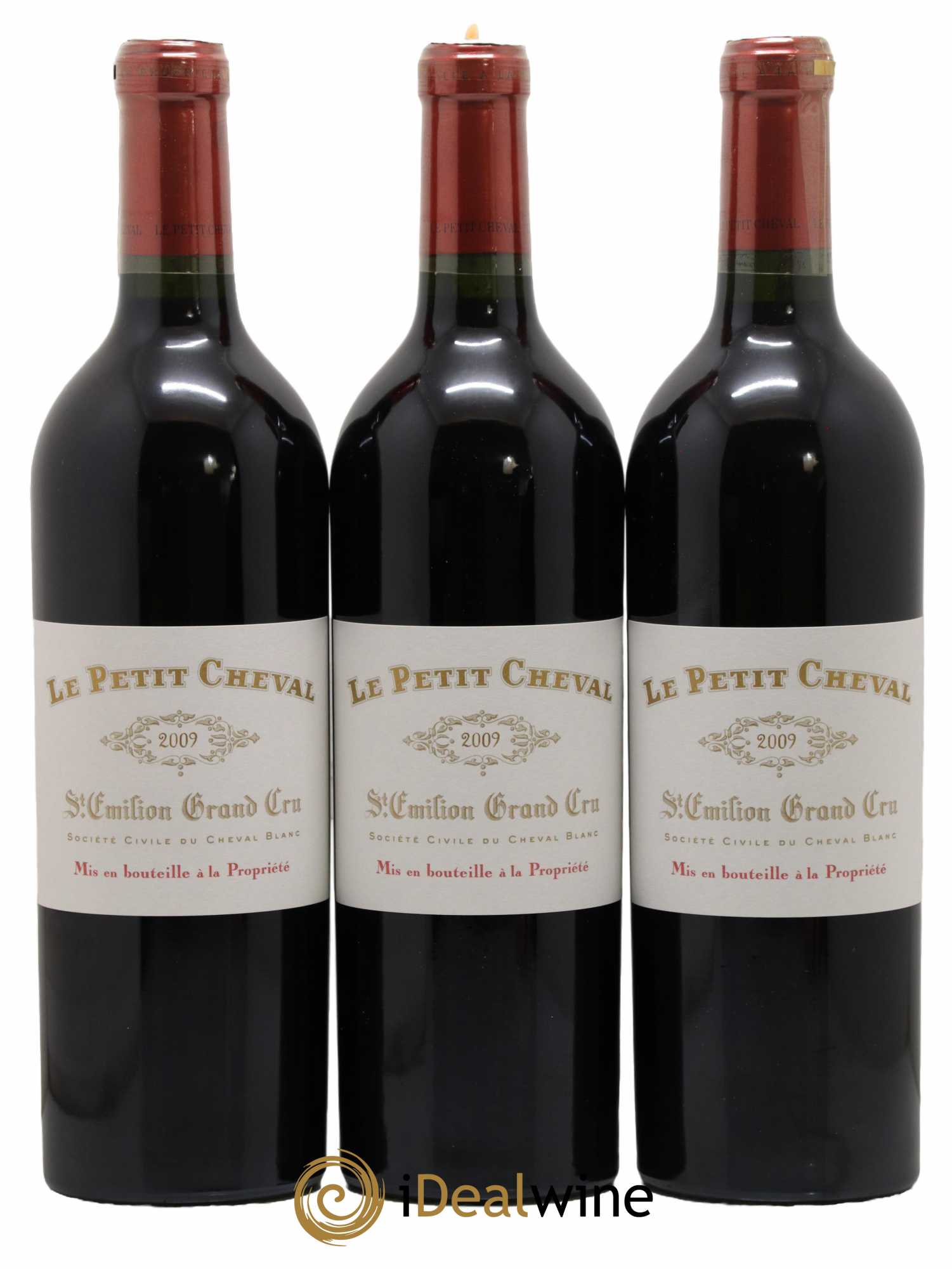 Le Petit Cheval Second Vin 2009 - Lot de 6 bouteilles - 1