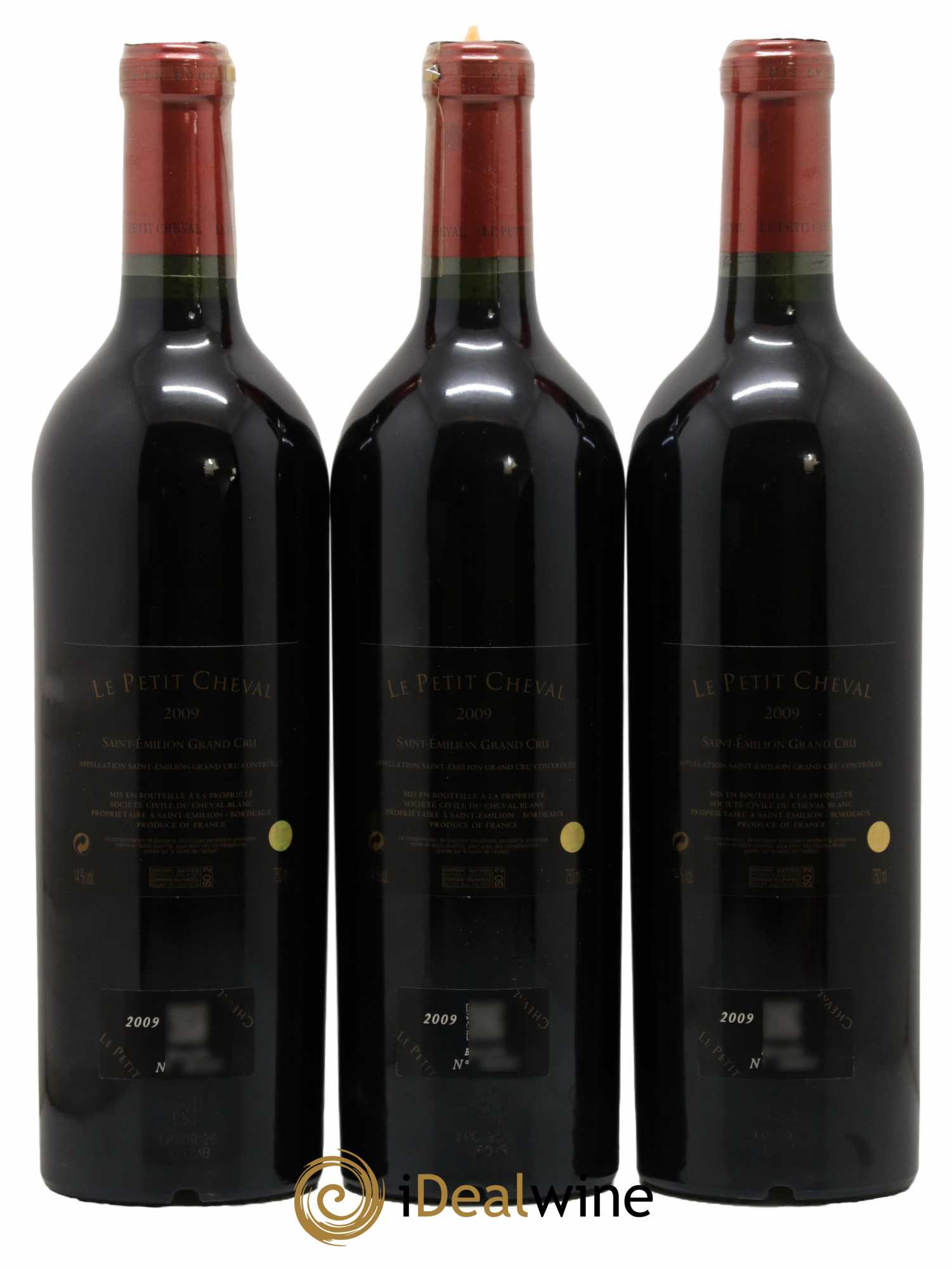 Le Petit Cheval Second Vin 2009 - Lot de 6 bouteilles - 2