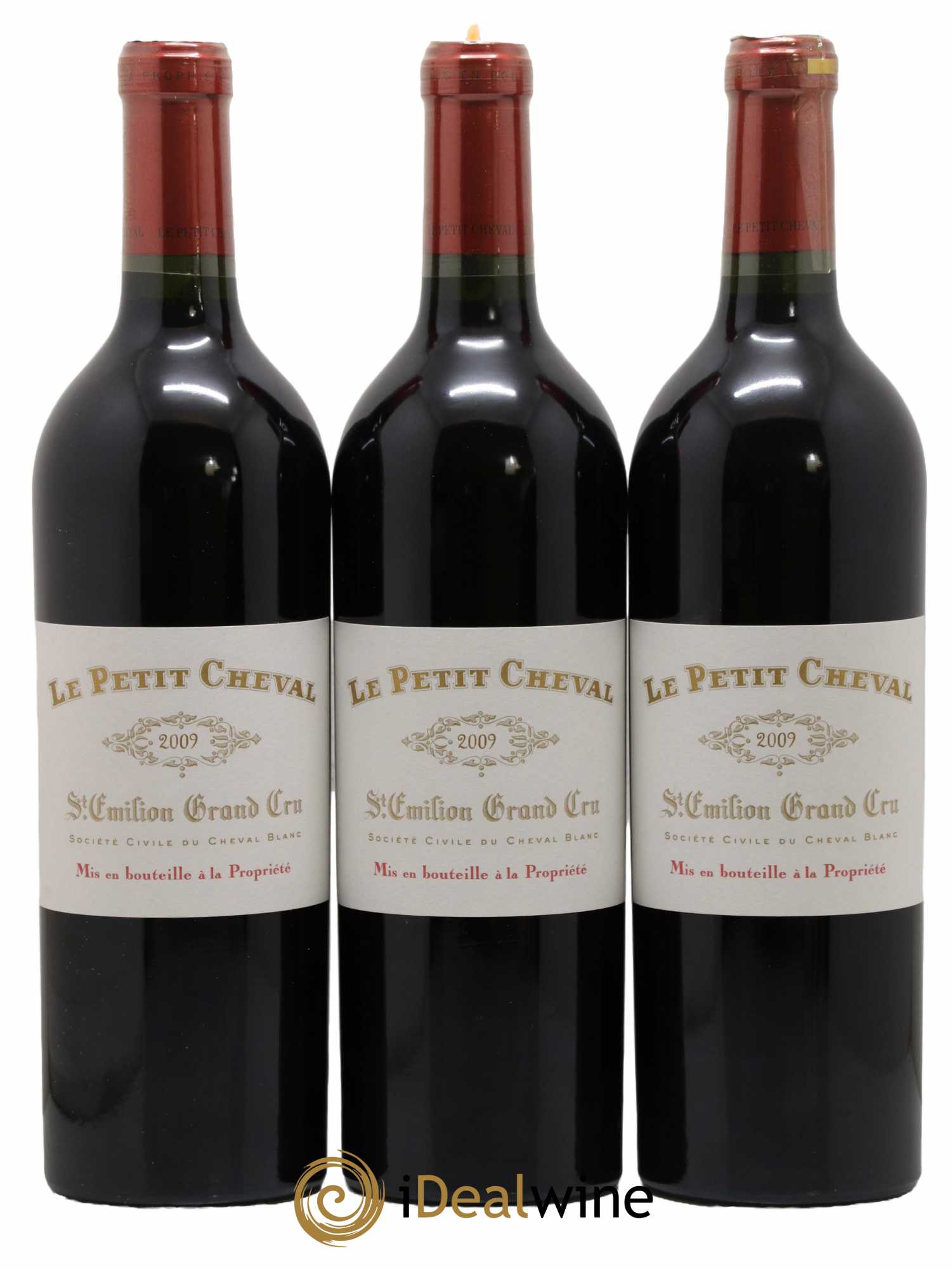 Le Petit Cheval Second Vin 2009 - Lot de 6 bouteilles - 3