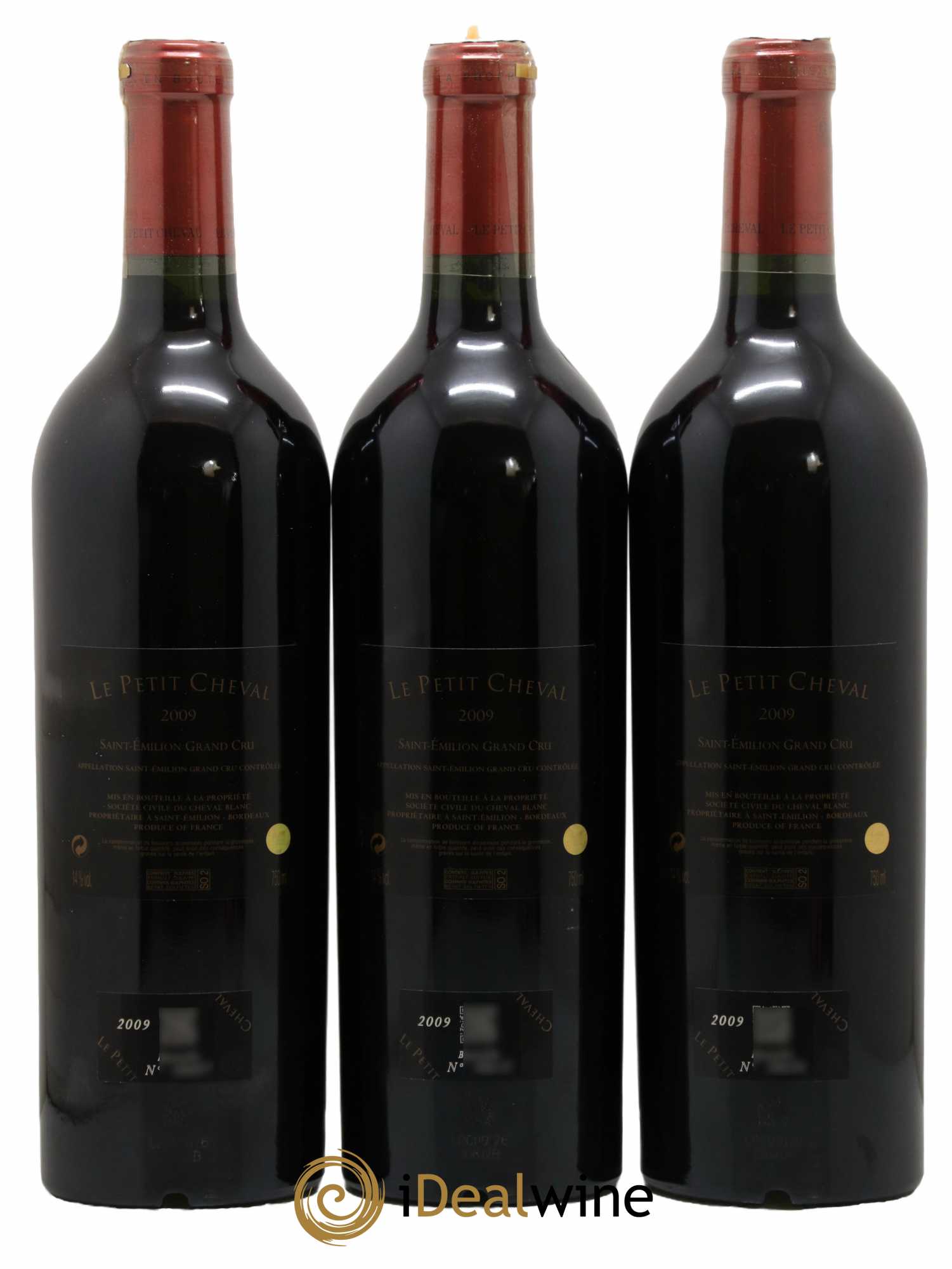 Le Petit Cheval Second Vin 2009 - Lot de 6 bouteilles - 4