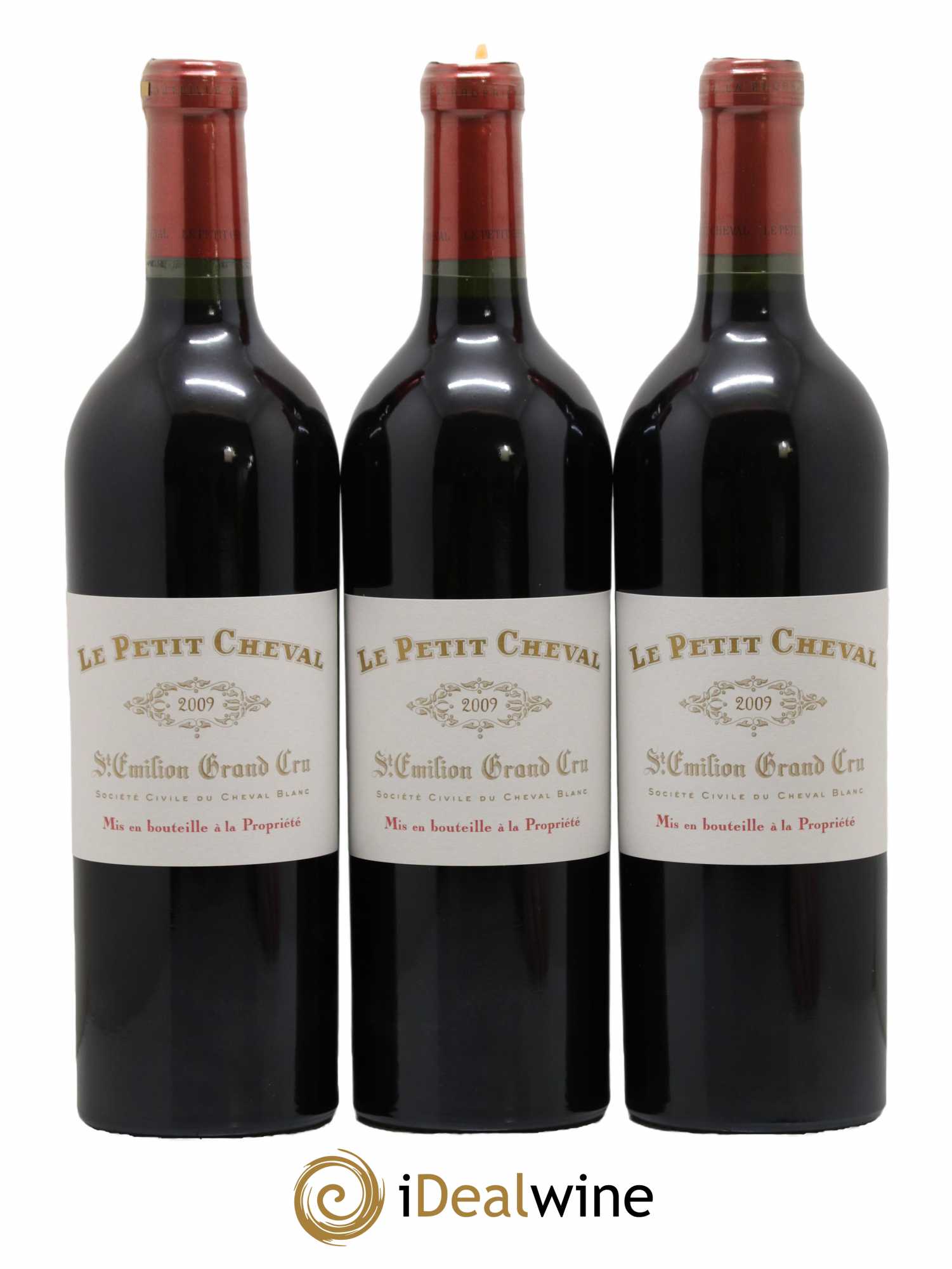 Le Petit Cheval Second Vin 2009 - Lot de 6 bouteilles - 3