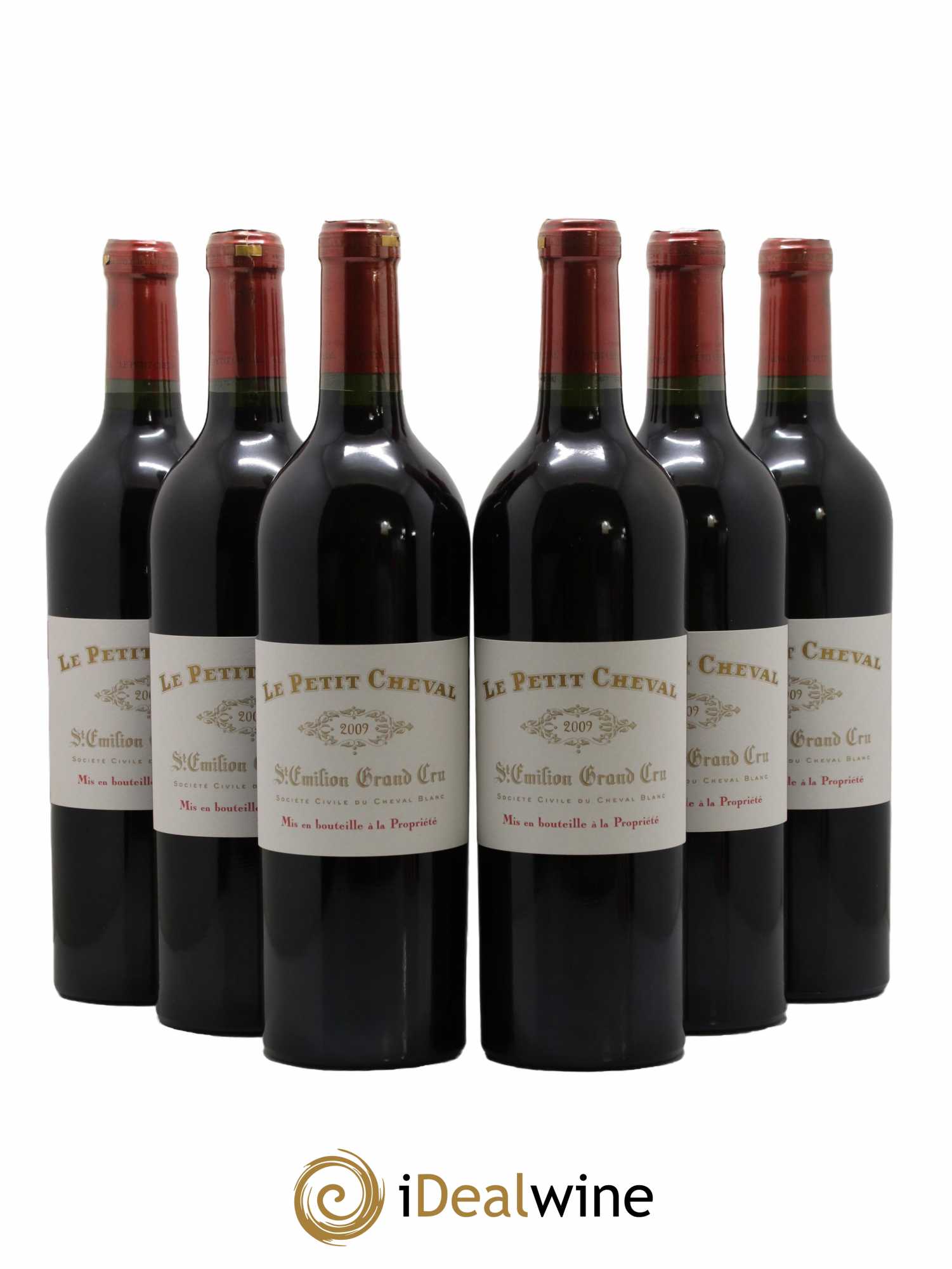 Le Petit Cheval Second Vin 2009 - Lot de 6 bouteilles - 0