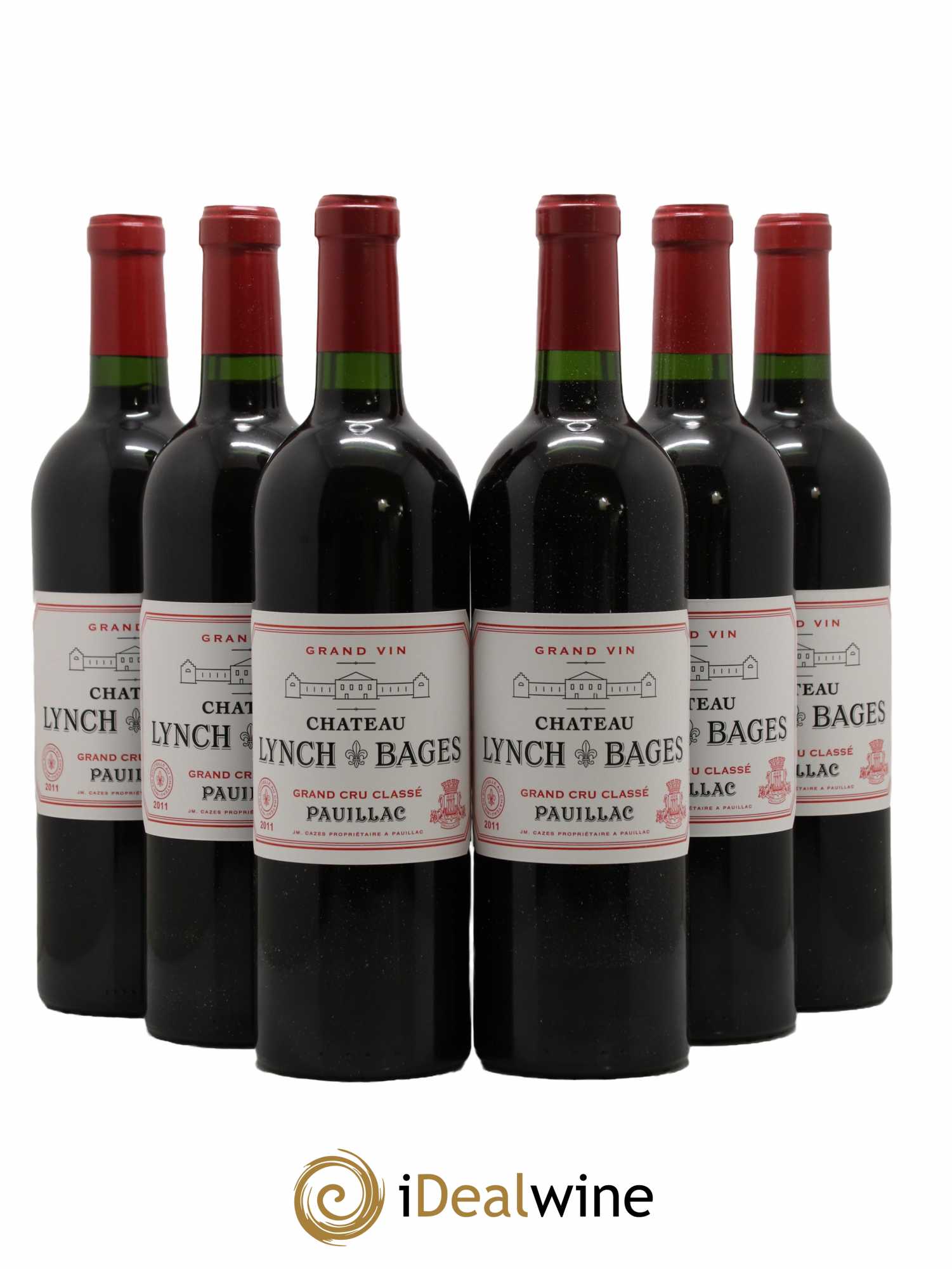 Château Lynch Bages 5ème Grand Cru Classé 2011 - Lot de 6 bouteilles - 0