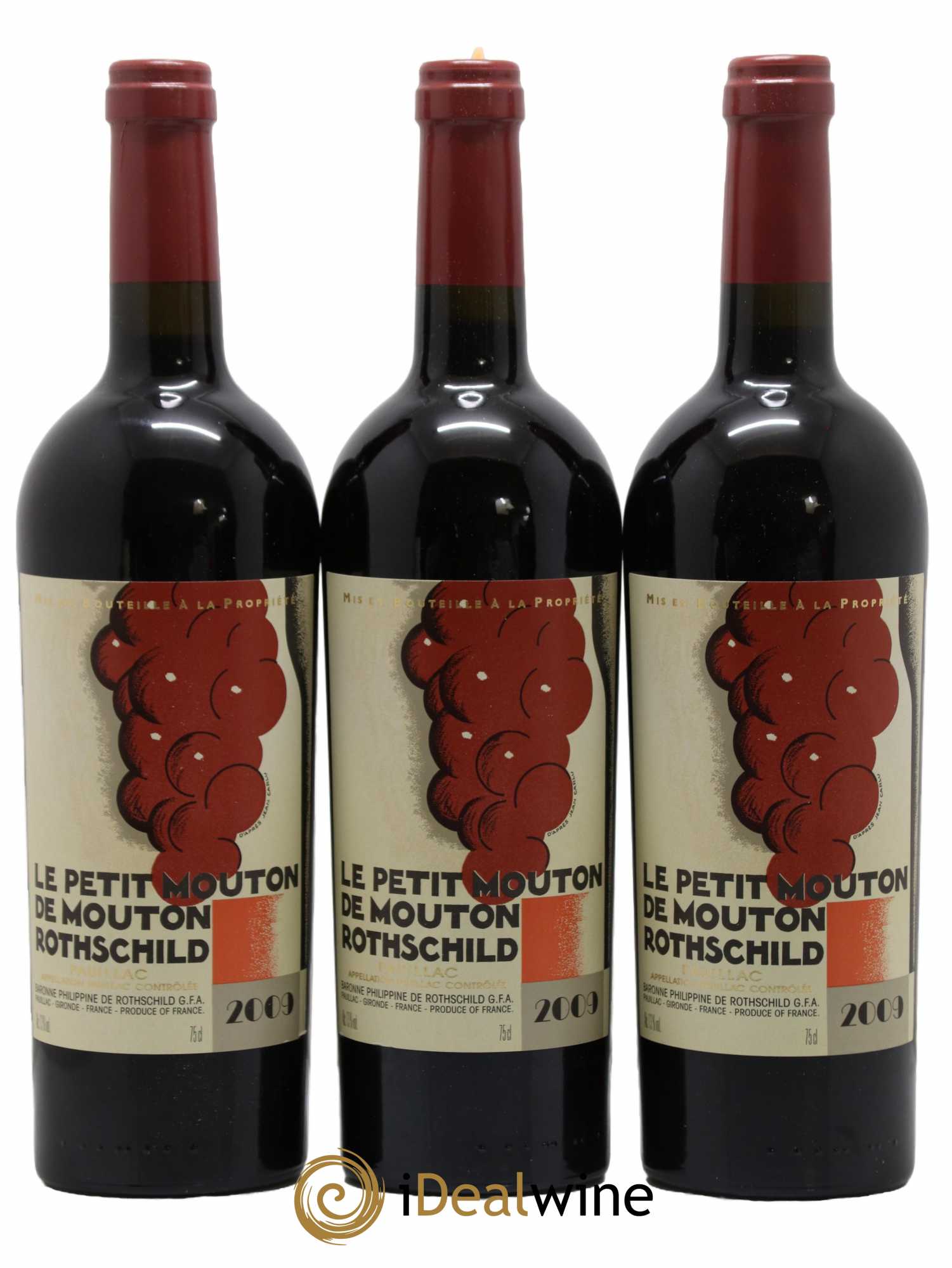 Petit Mouton Second Vin 2009 - Lot de 6 bouteilles - 3