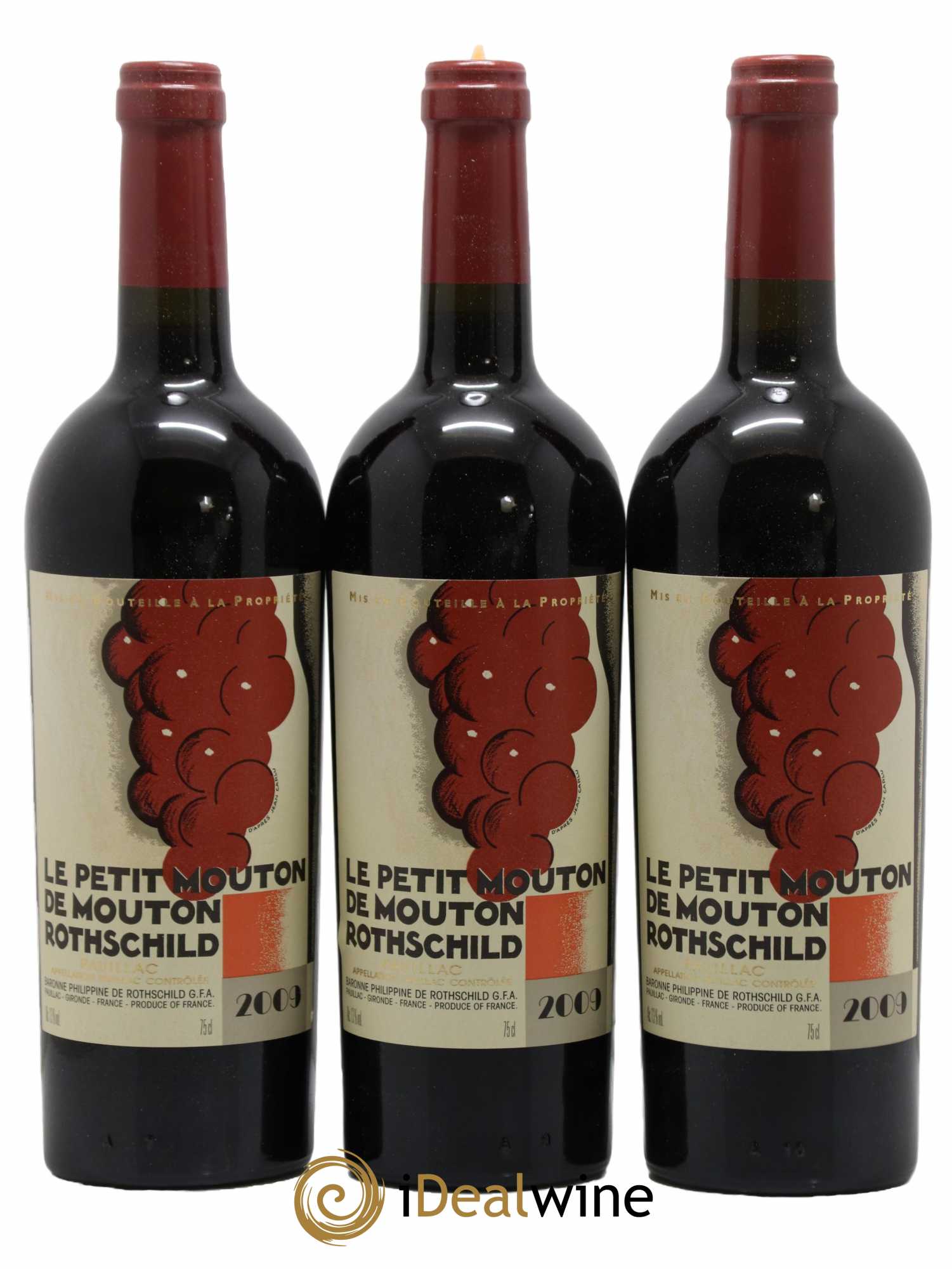 Petit Mouton Second Vin 2009 - Lot de 6 bouteilles - 3