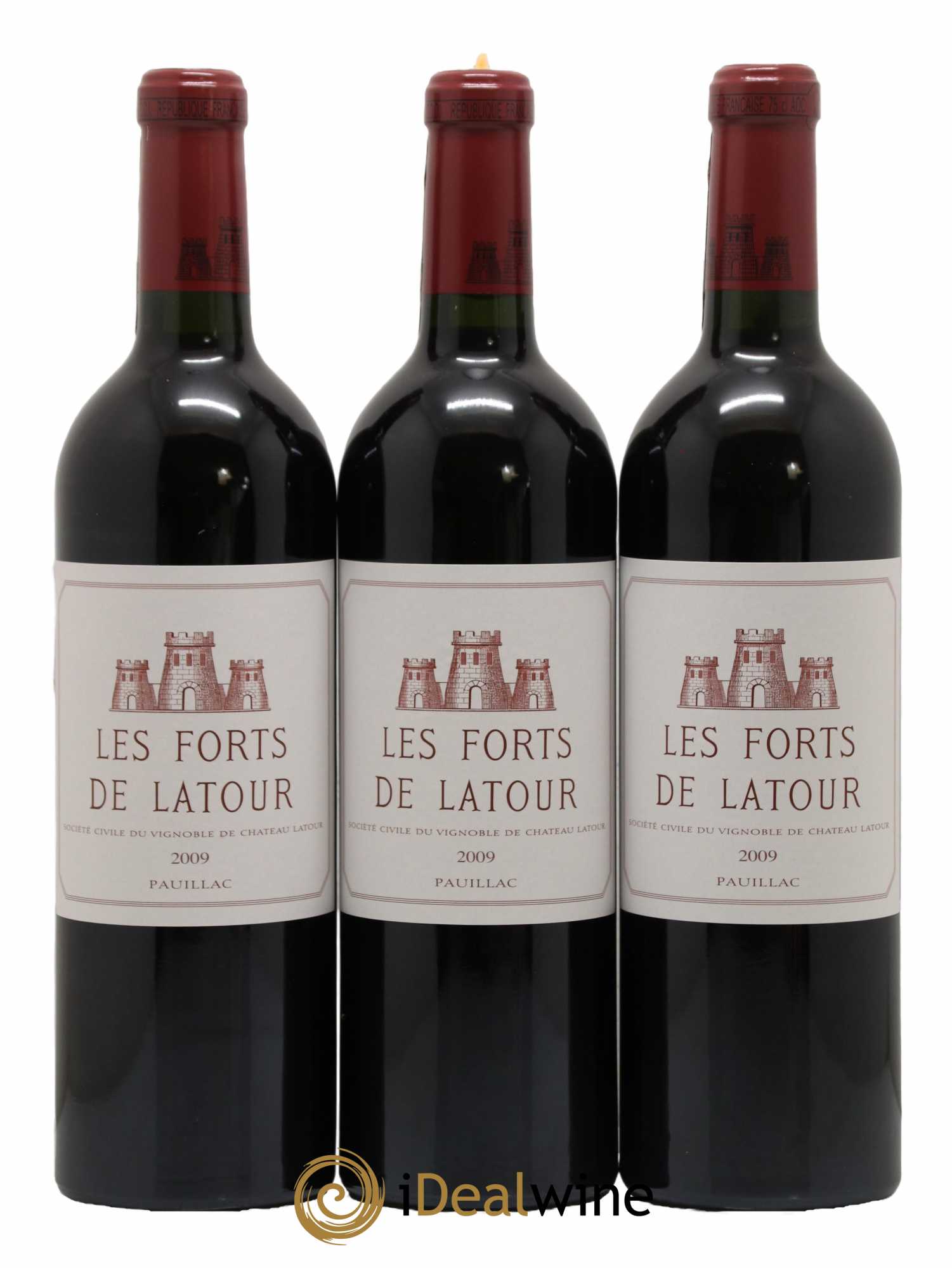 Les Forts de Latour Second Vin 2009 - Lot de 12 bouteilles - 1