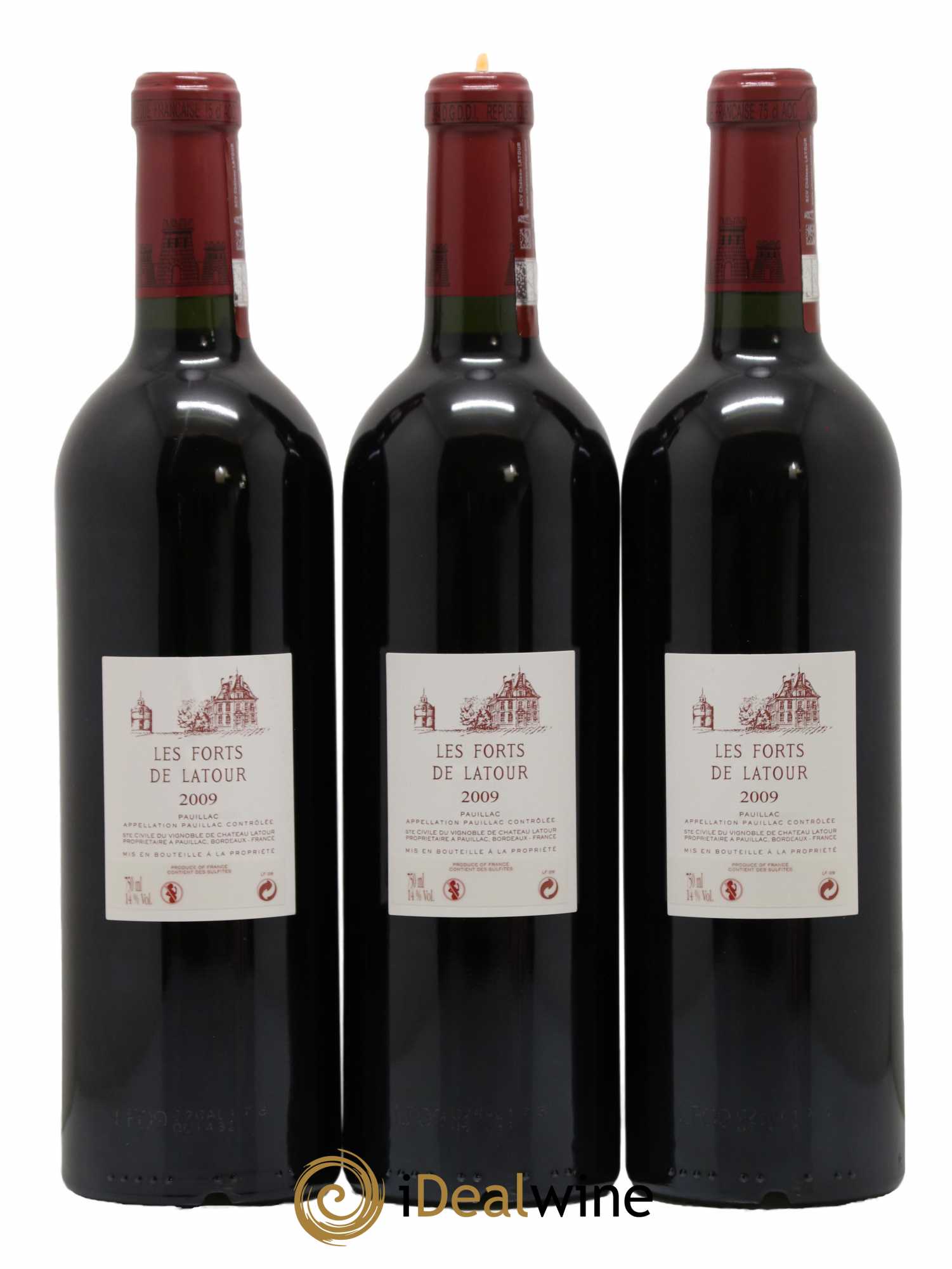 Les Forts de Latour Second Vin 2009 - Lot de 12 bouteilles - 4