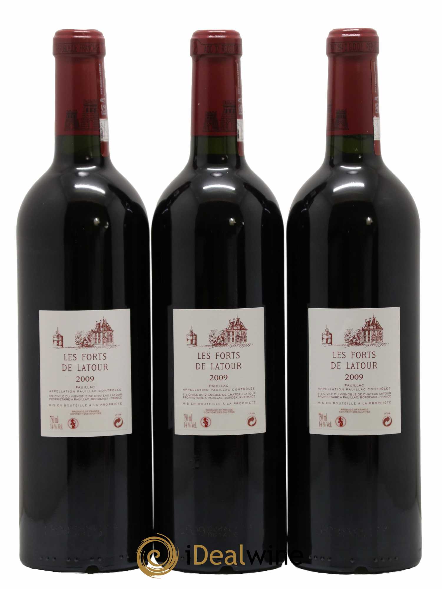 Les Forts de Latour Second Vin 2009 - Lot de 12 bouteilles - 6