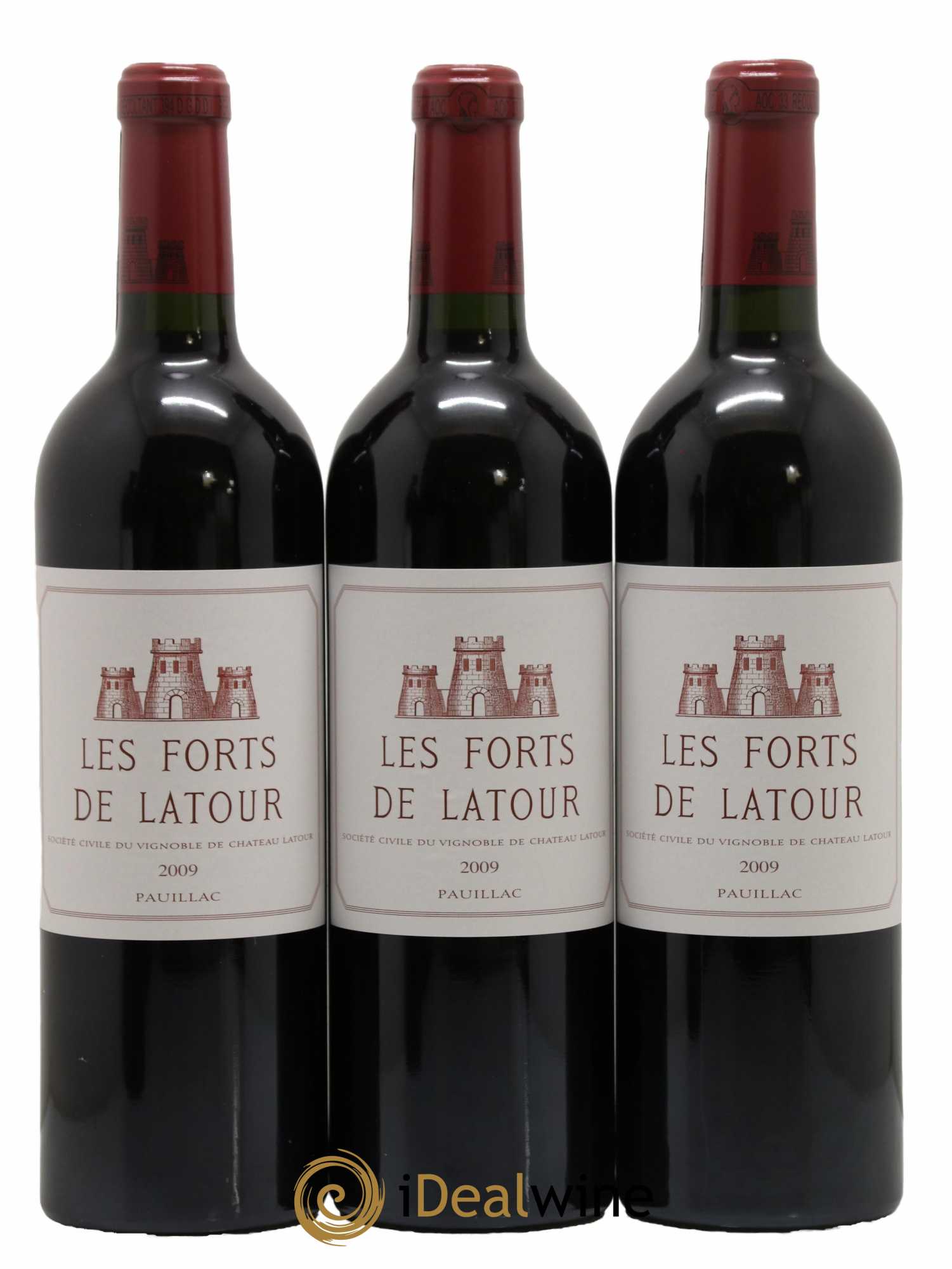 Les Forts de Latour Second Vin 2009 - Lot de 12 bouteilles - 7