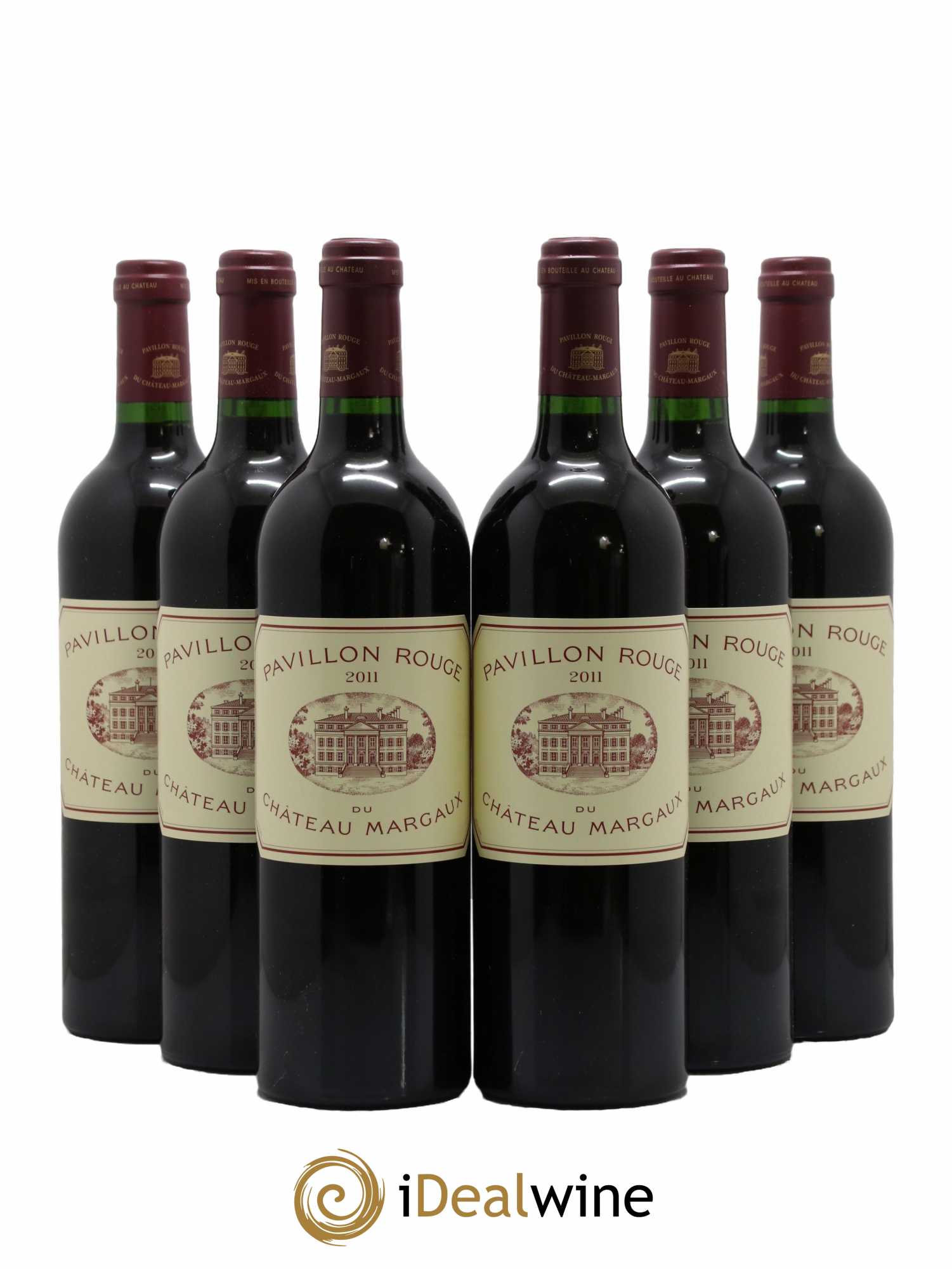 Pavillon Rouge du Château Margaux Second Vin 2011 - Lot de 6 bouteilles - 0
