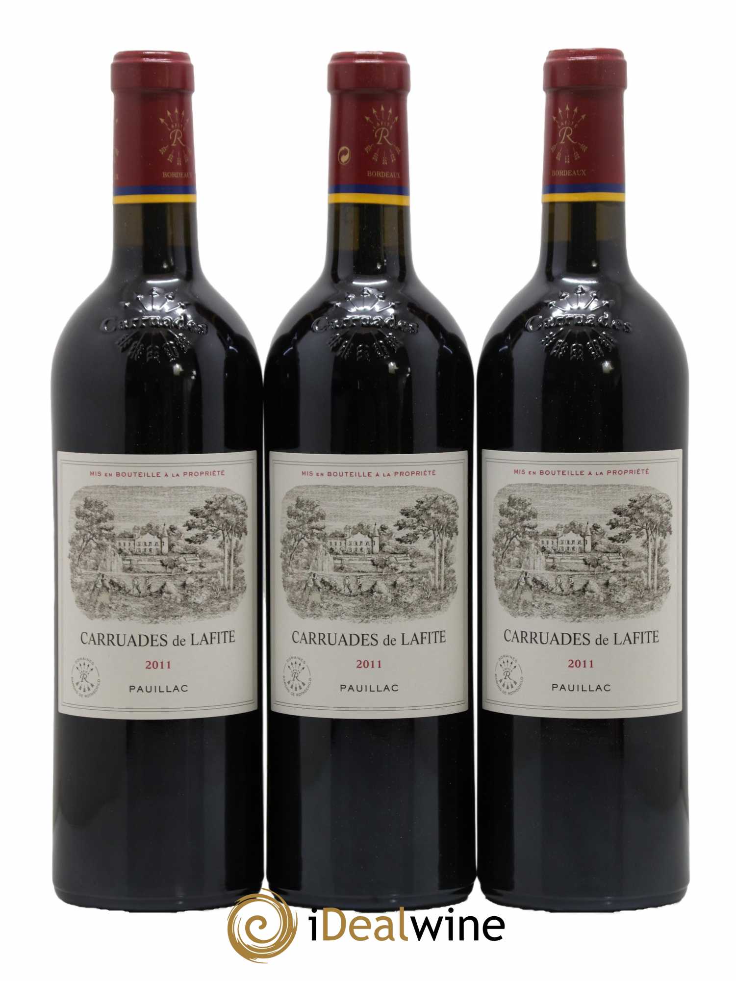 Carruades de Lafite Rothschild Second Vin 2011 - Lotto di 12 bottiglie - 1