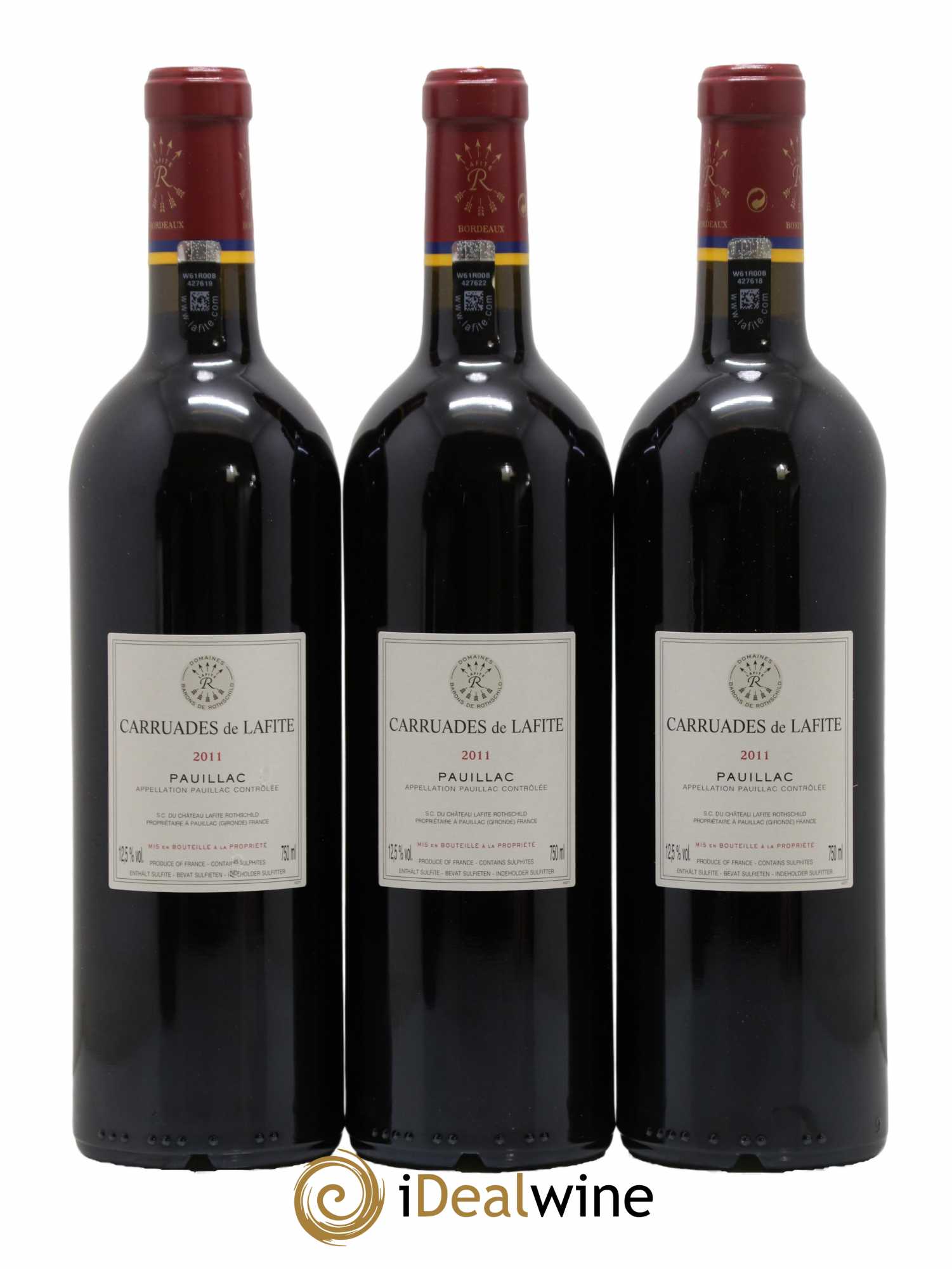 Carruades de Lafite Rothschild Second Vin 2011 - Lotto di 12 bottiglie - 4