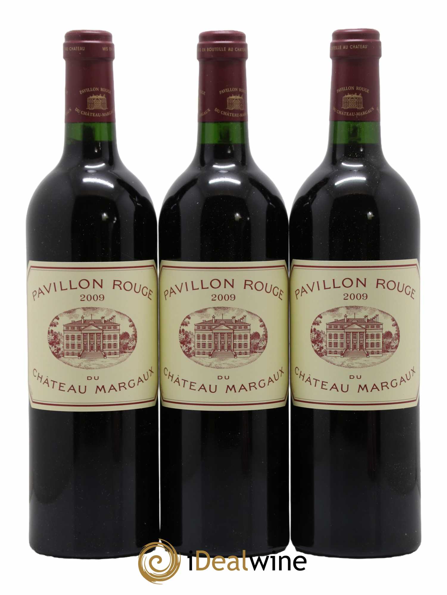 Pavillon Rouge du Château Margaux Second Vin 2009 - Lot de 12 bouteilles - 1