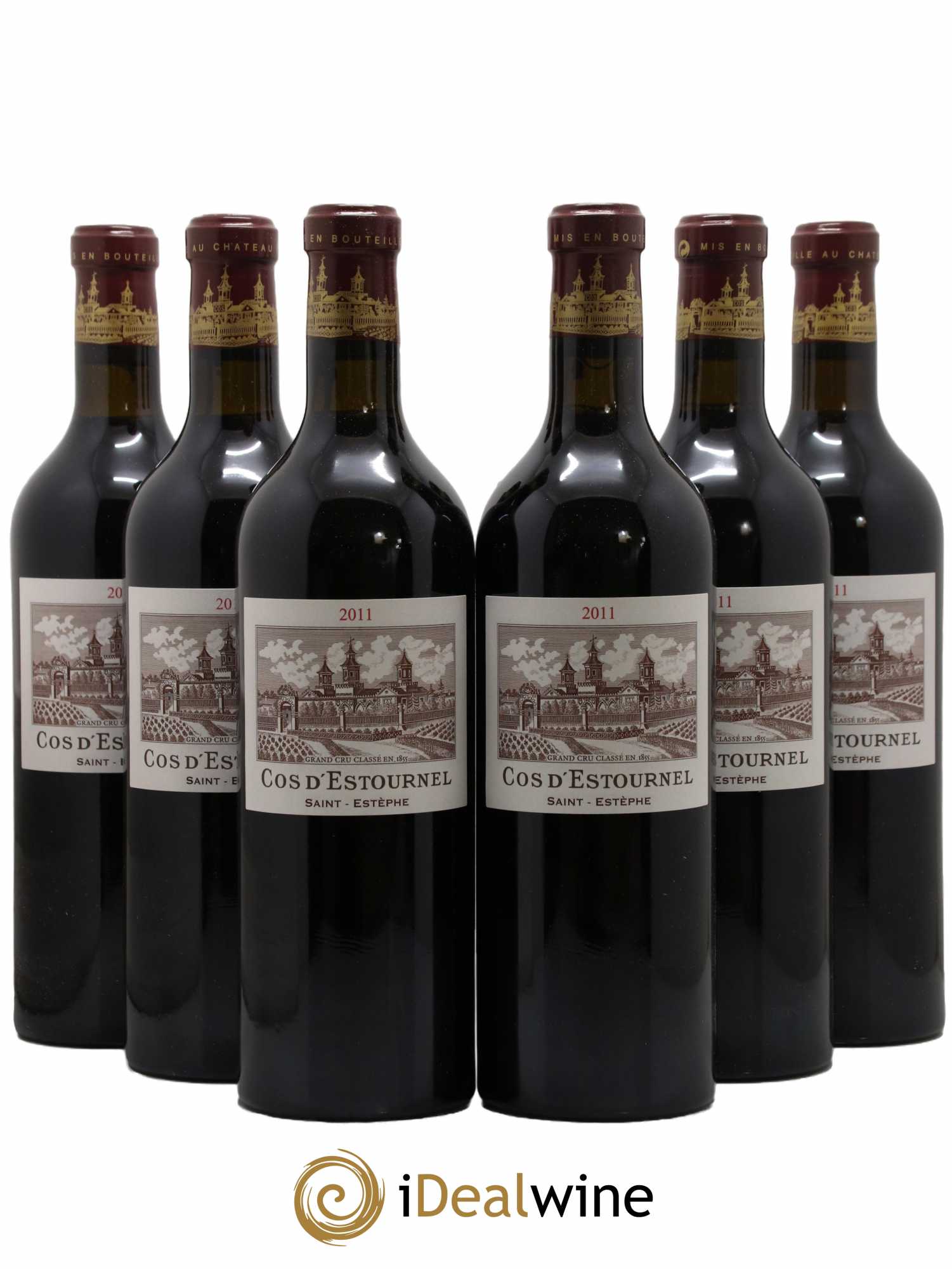 Cos d'Estournel 2ème Grand Cru Classé 2011 - Lot de 6 bouteilles - 0