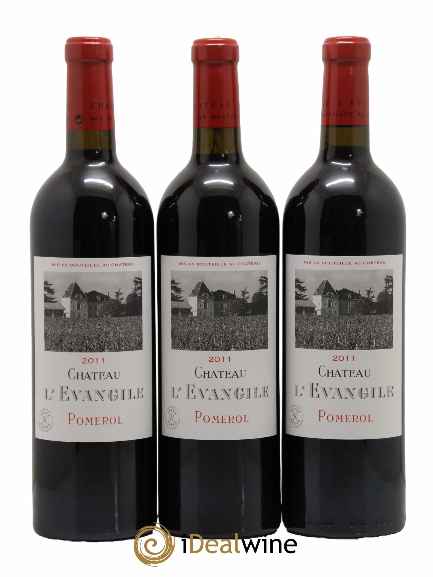 Château l' Évangile 2011 - Lot de 6 bouteilles - 2
