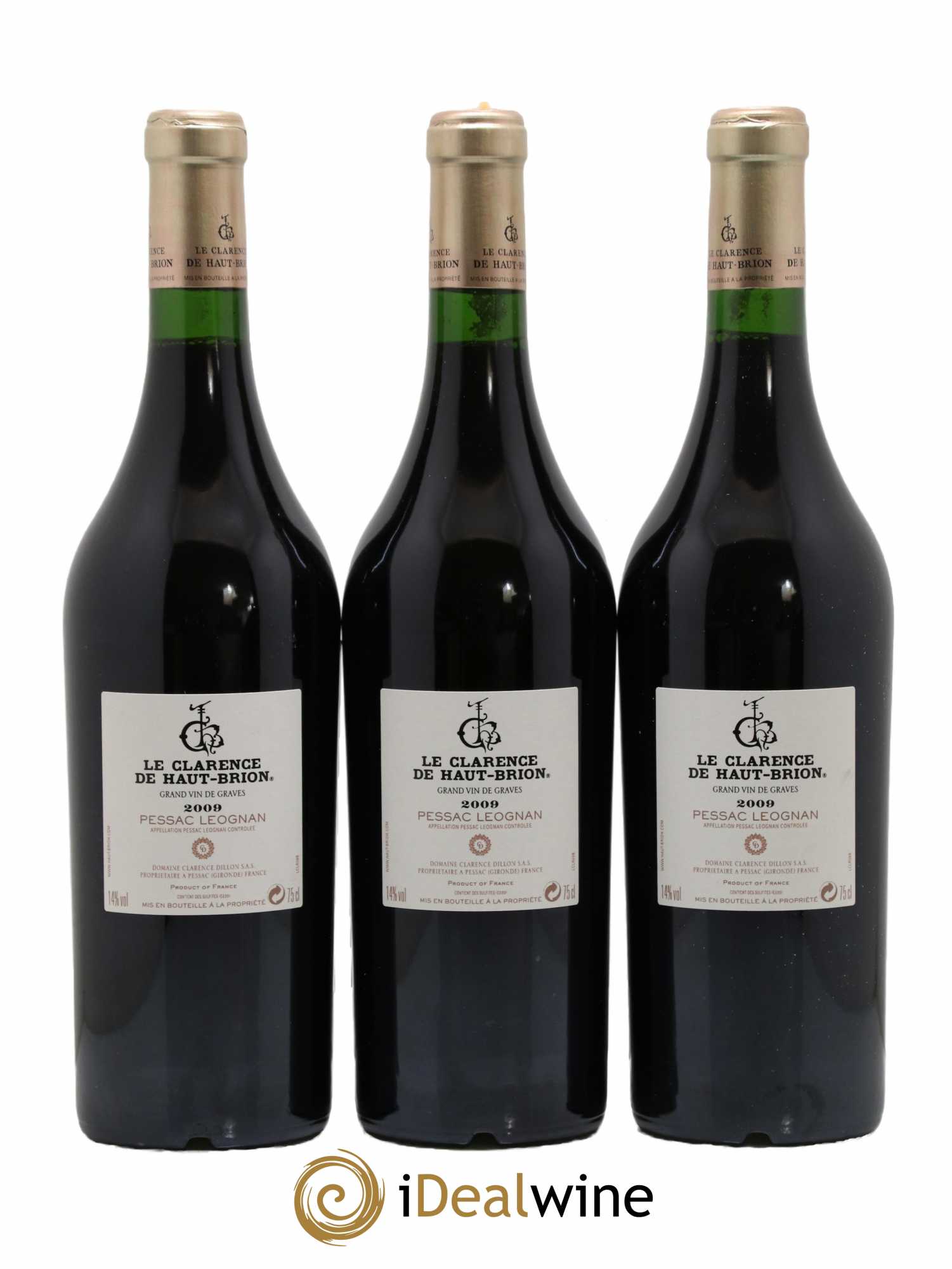 Clarence (Bahans) de Haut-Brion Second Vin 2009 - Lot de 12 bouteilles - 2