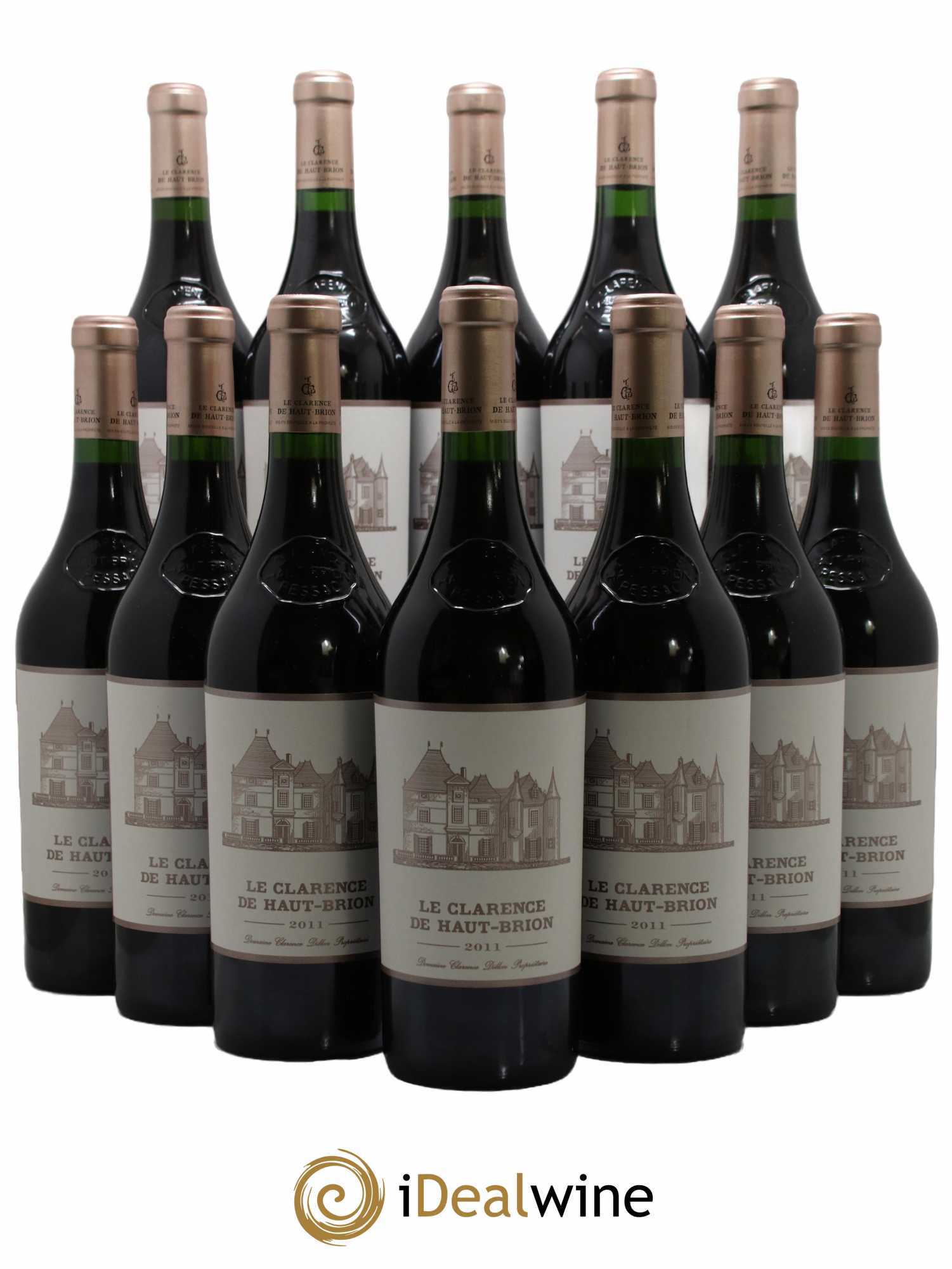 Clarence (Bahans) de Haut-Brion Second Vin 2011 - Lot de 12 bouteilles - 0