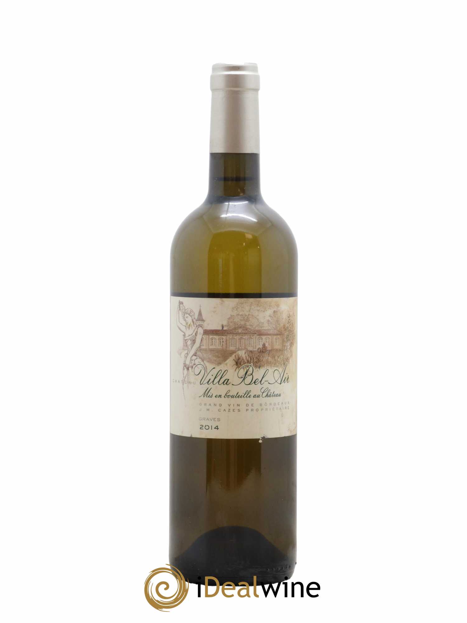 Graves Château Villa Bel Air 2014 - Lot of 1 bottle - 0