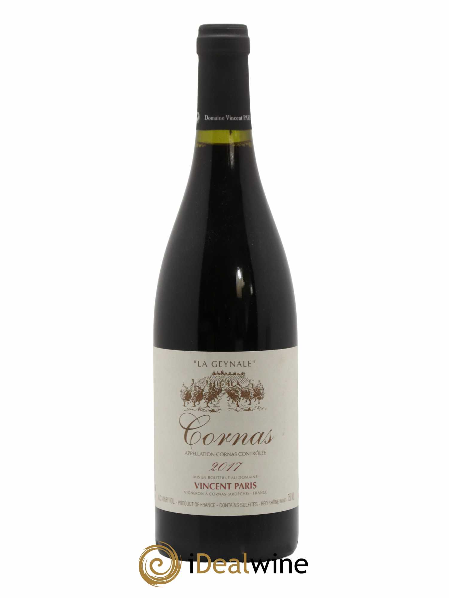 Cornas La Geynale Vincent Paris 2017 - Lot de 1 bouteille - 0