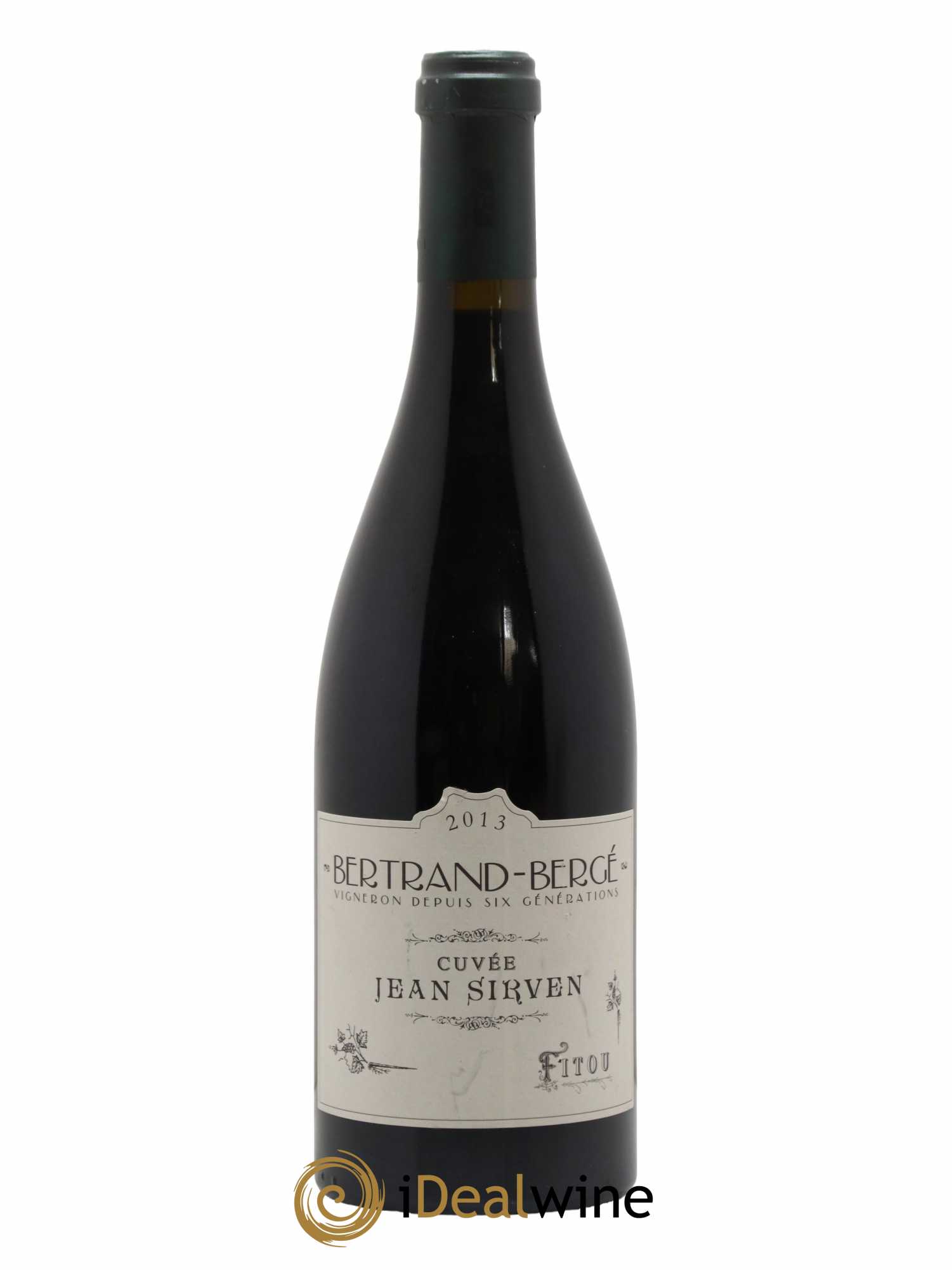 Fitou Jean Sirven Bertrand Bergé 2013 - Lot de 1 bouteille - 0