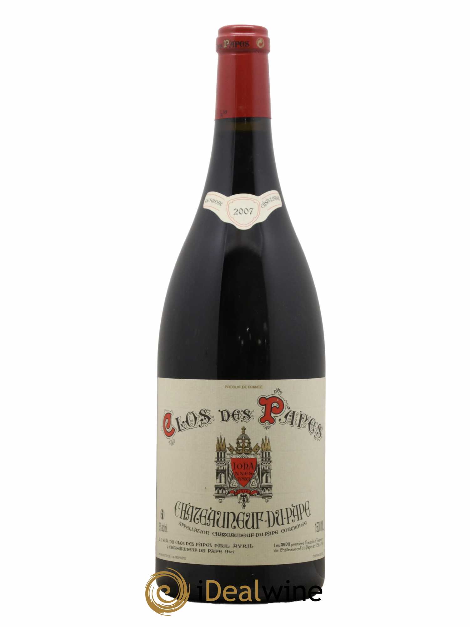 Châteauneuf-du-Pape Clos des Papes - Paul Avril 2007 - Lot de 1 magnum - 0